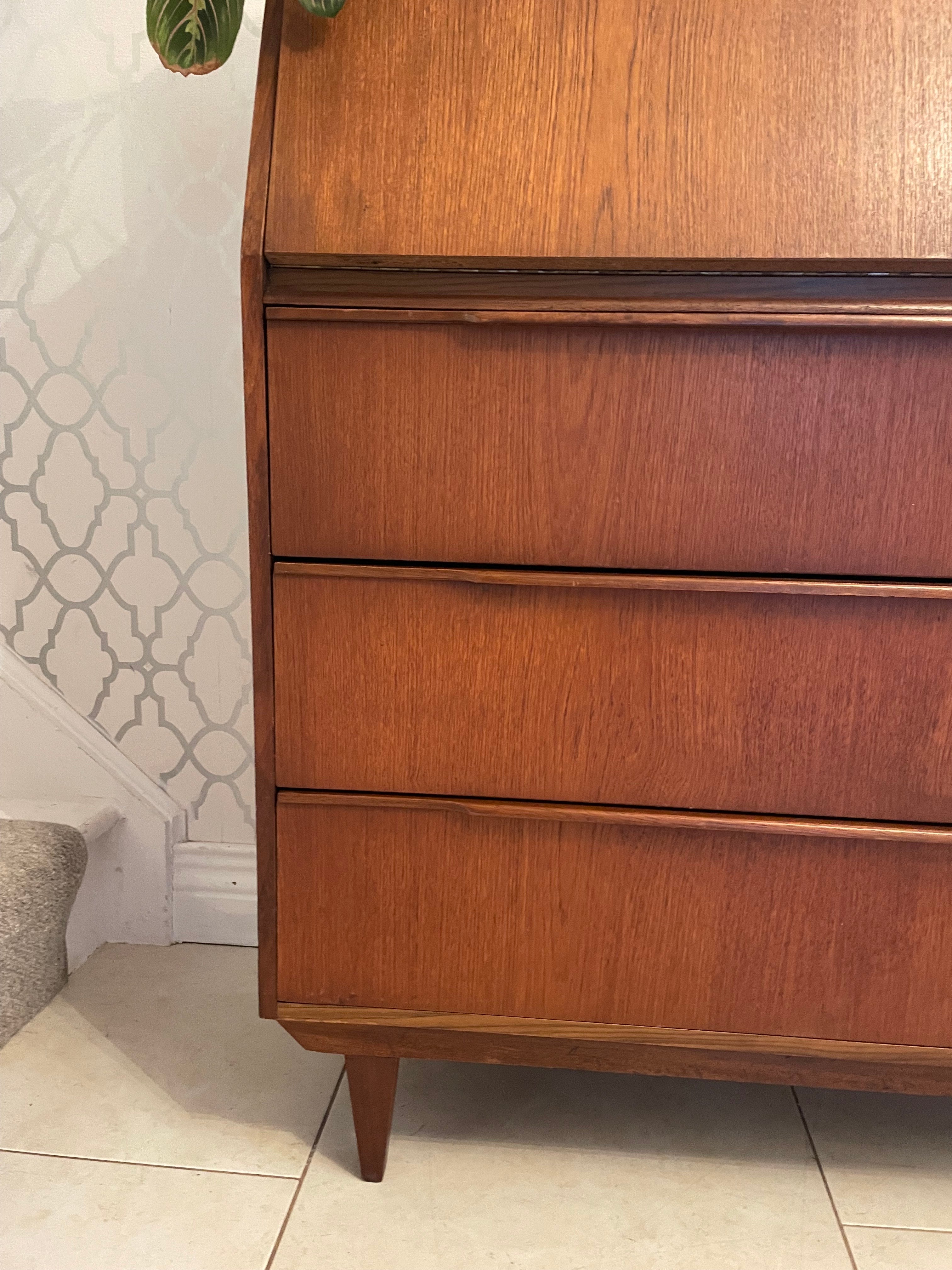 1960's Teak Bureau by SF Quinn