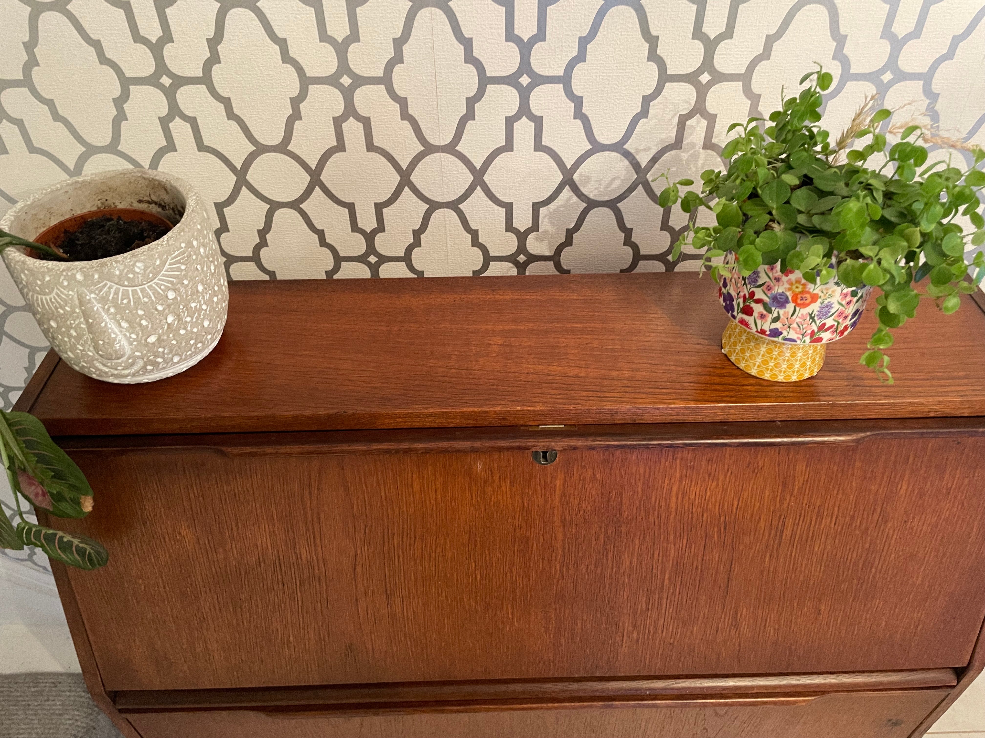 1960's Teak Bureau by SF Quinn