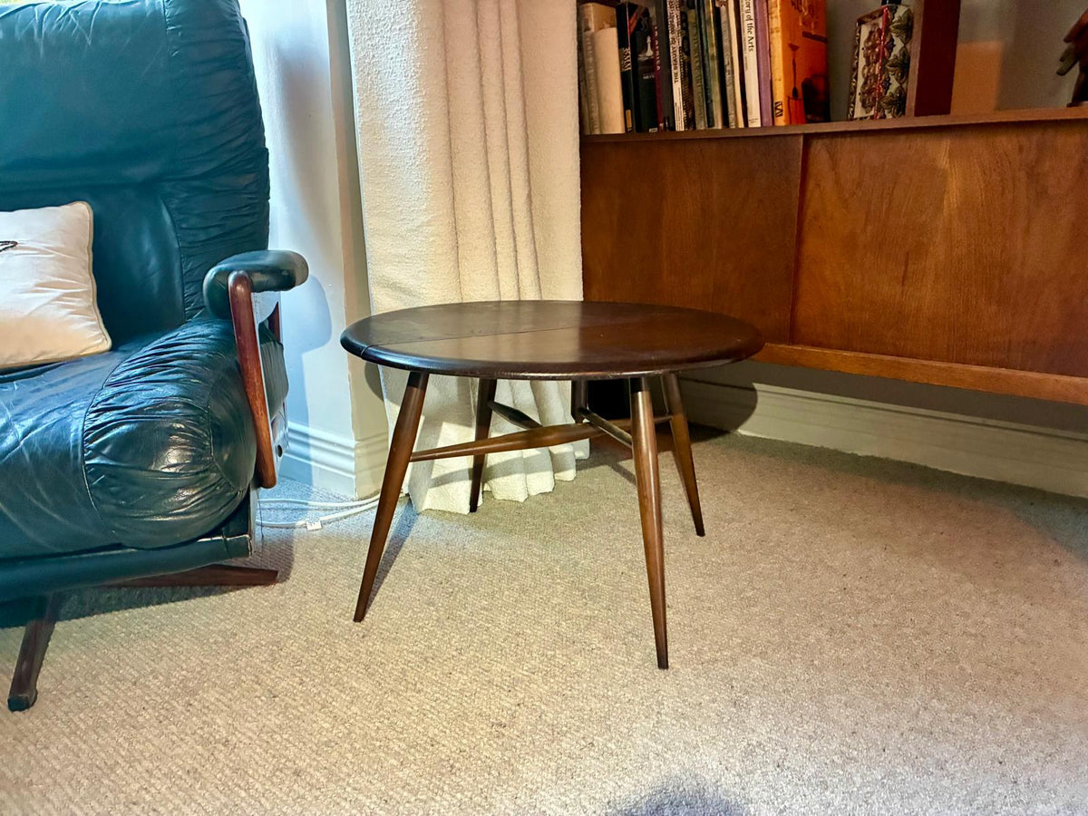 Ercol Elm and Beech Drop Leaf Coffee Table