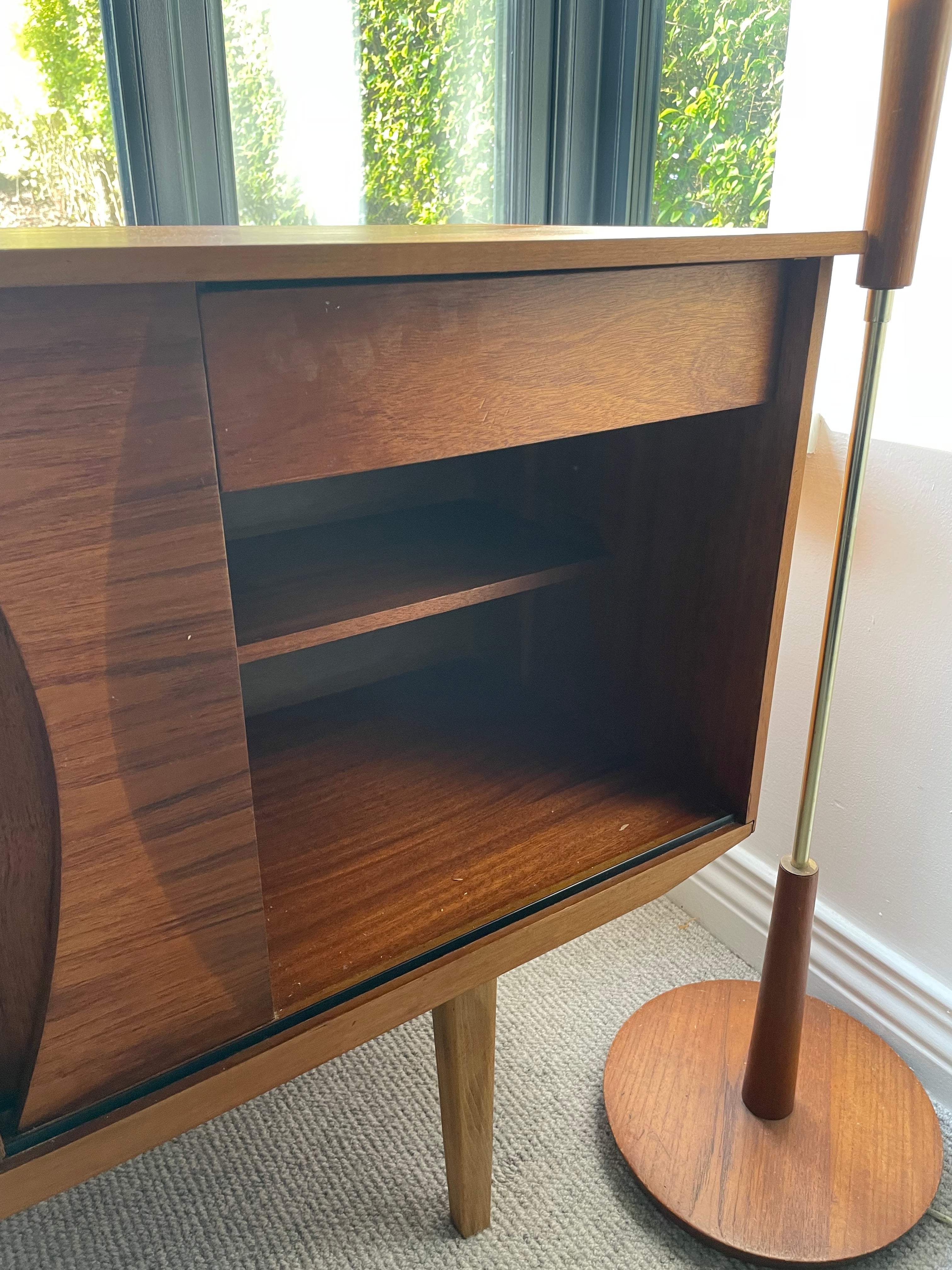 Restored Mid-Century Teak Sideboard