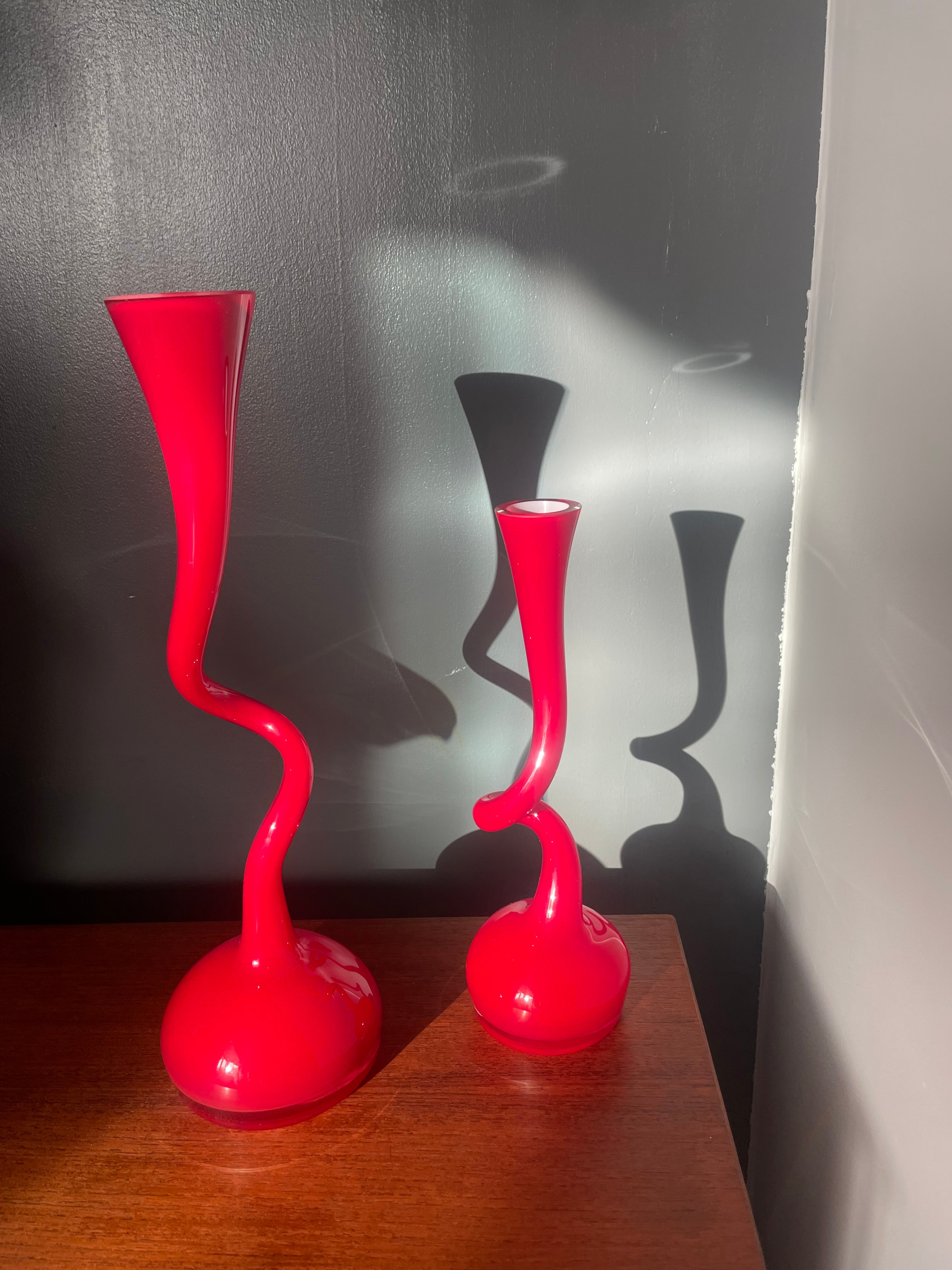 Pair of swing vases by Britt Bonnesen for Normann Copenhagen