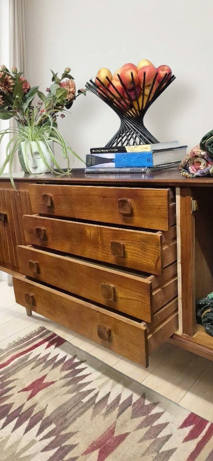 Stained Elm Sideboard by Bristow & Townsend