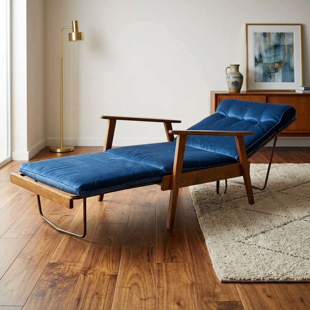 Mid-Century Chair Bed