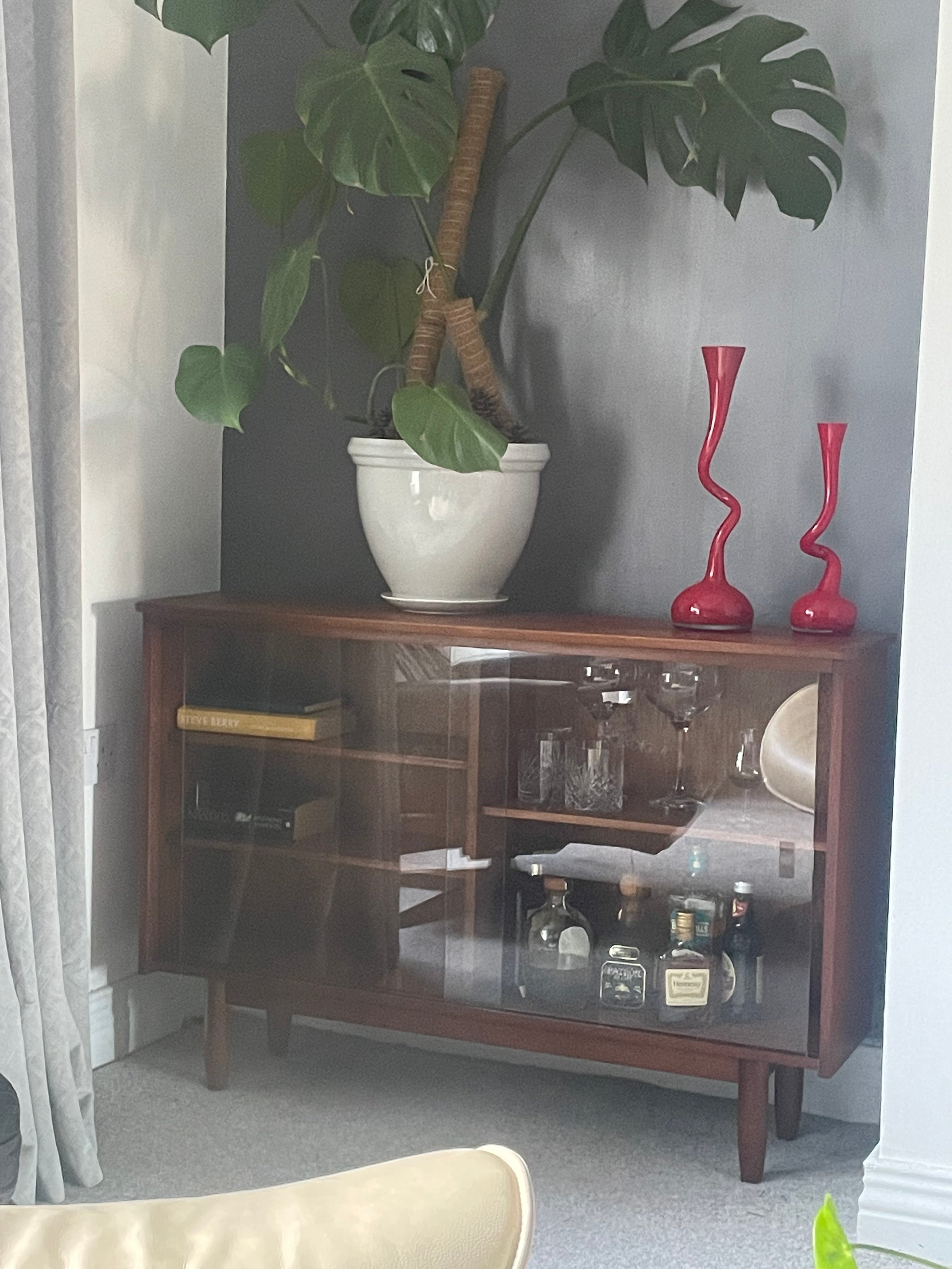 Petite mid century bookcase