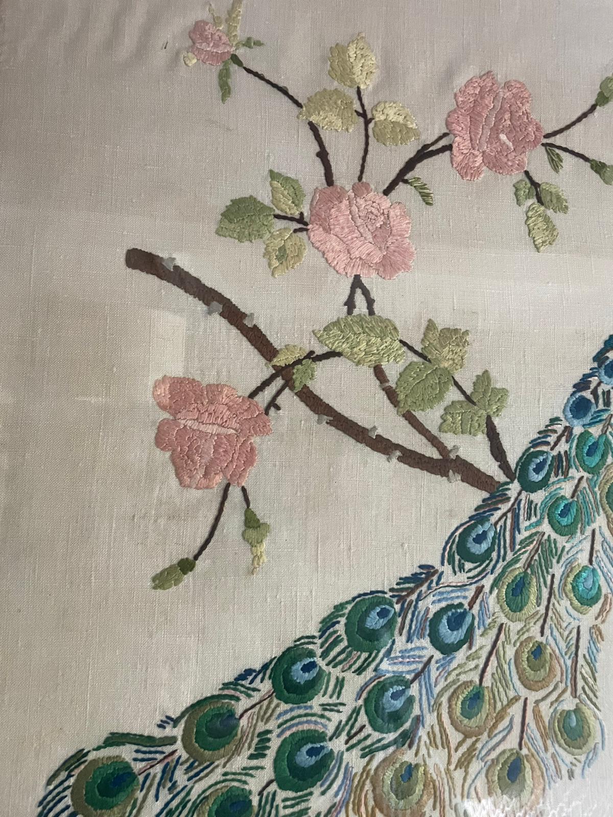 Vintage Peacock Tapestry picture