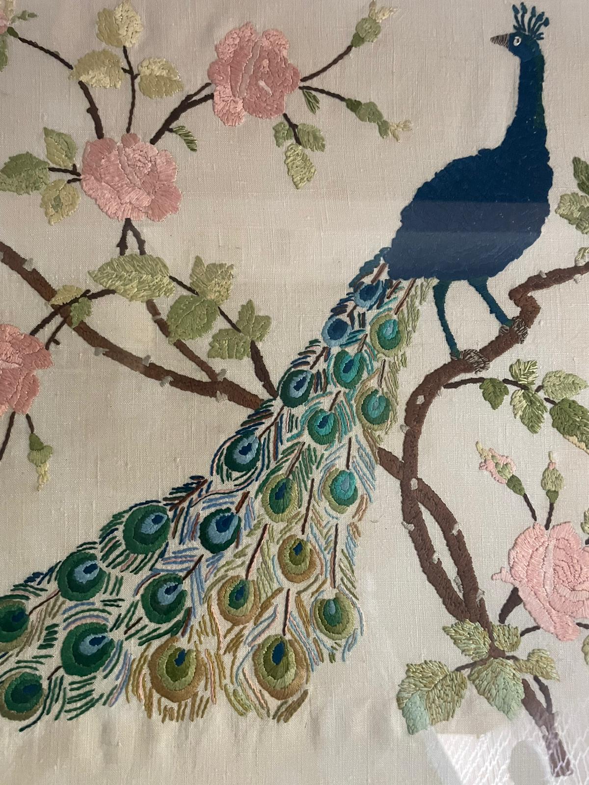 Vintage Peacock Tapestry picture