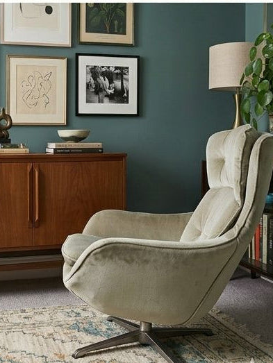 mid century egg armchair by Grace & Joy Furniture