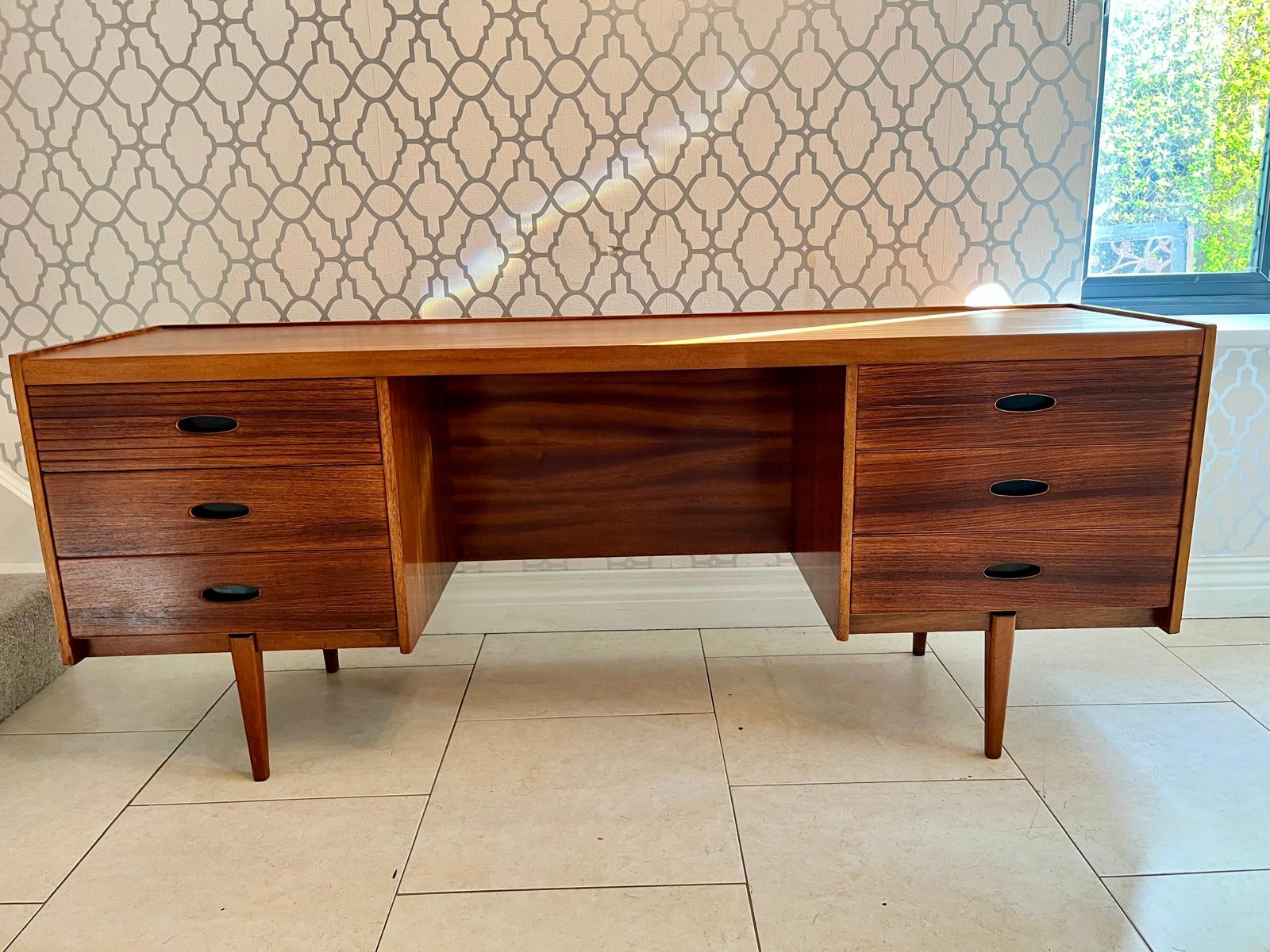 Mid Century Austinsuite Teak Desk/Dressing Table