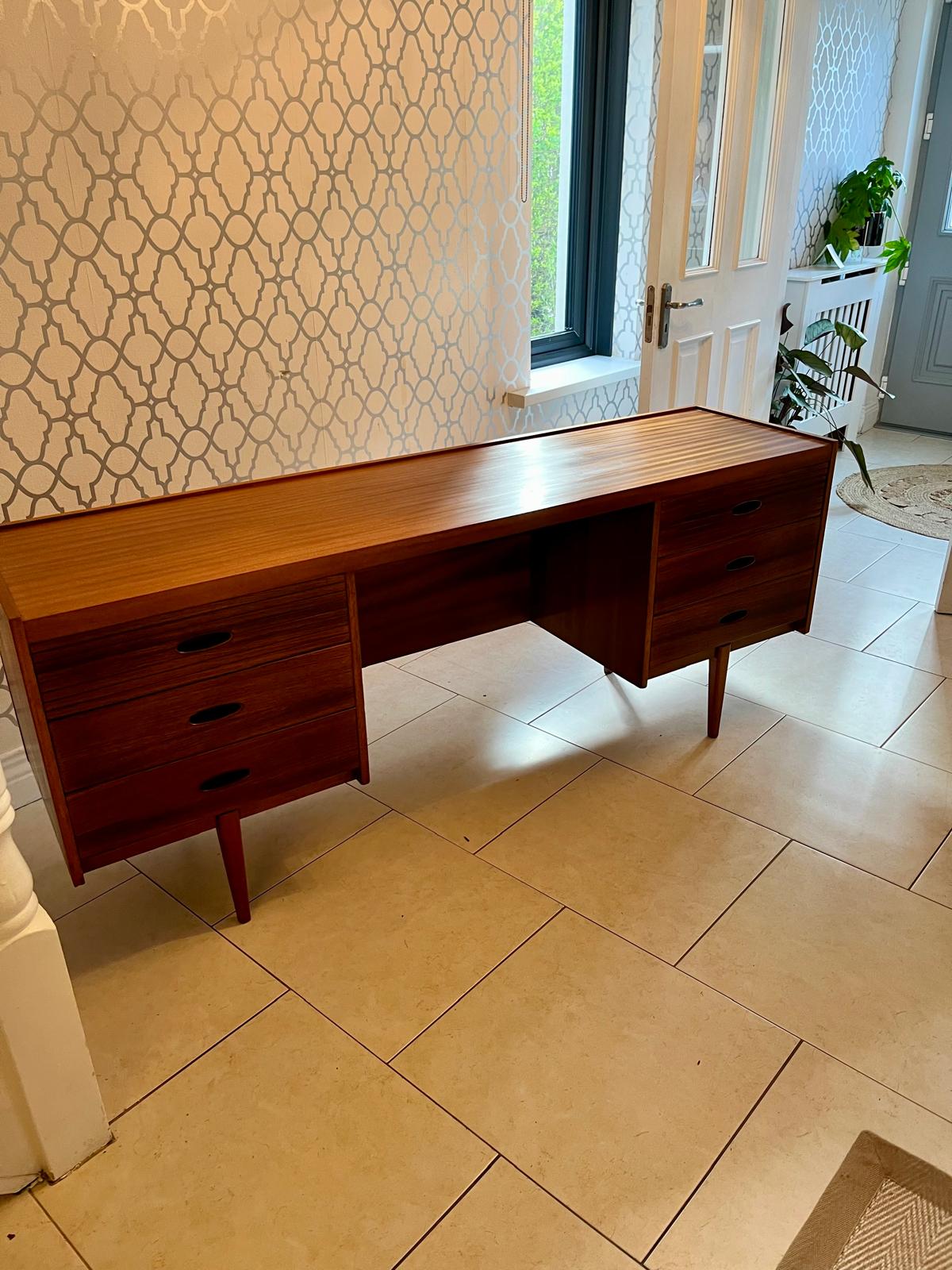 Mid Century Austinsuite Teak Desk/Dressing Table