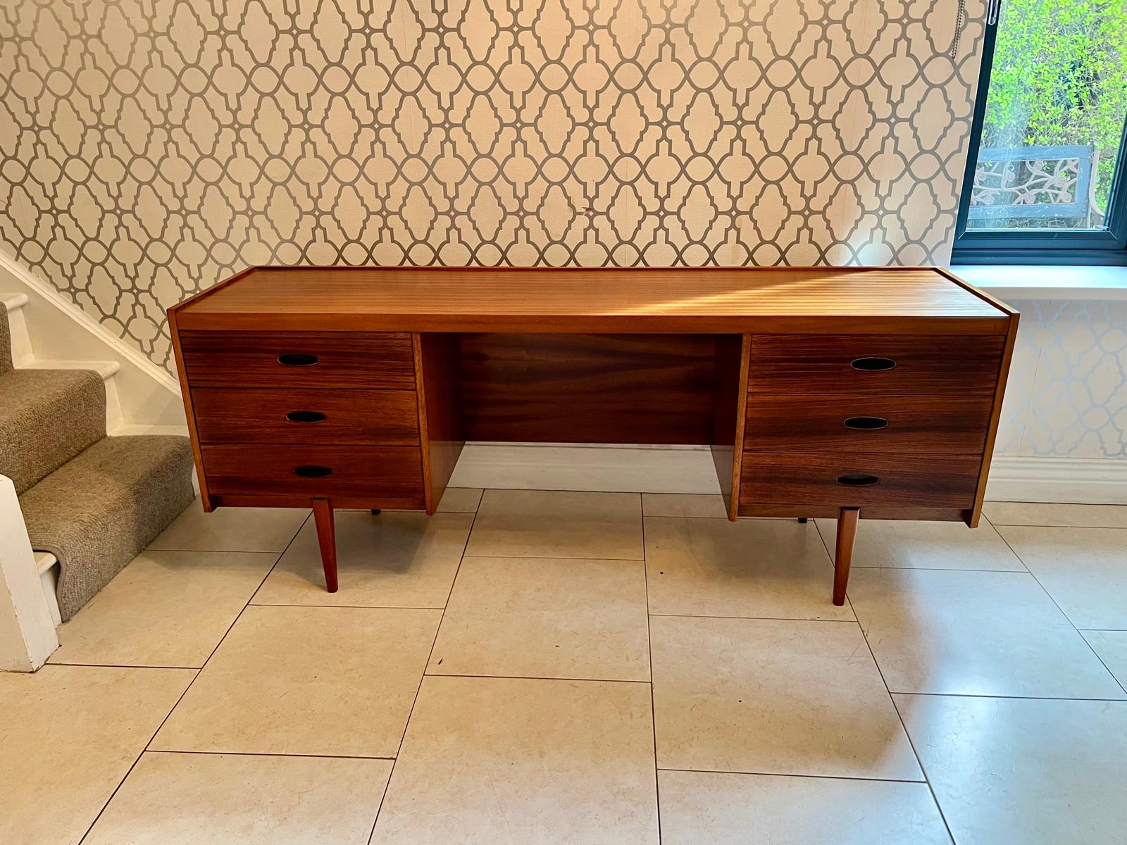 Mid Century Austinsuite Teak Desk/Dressing Table