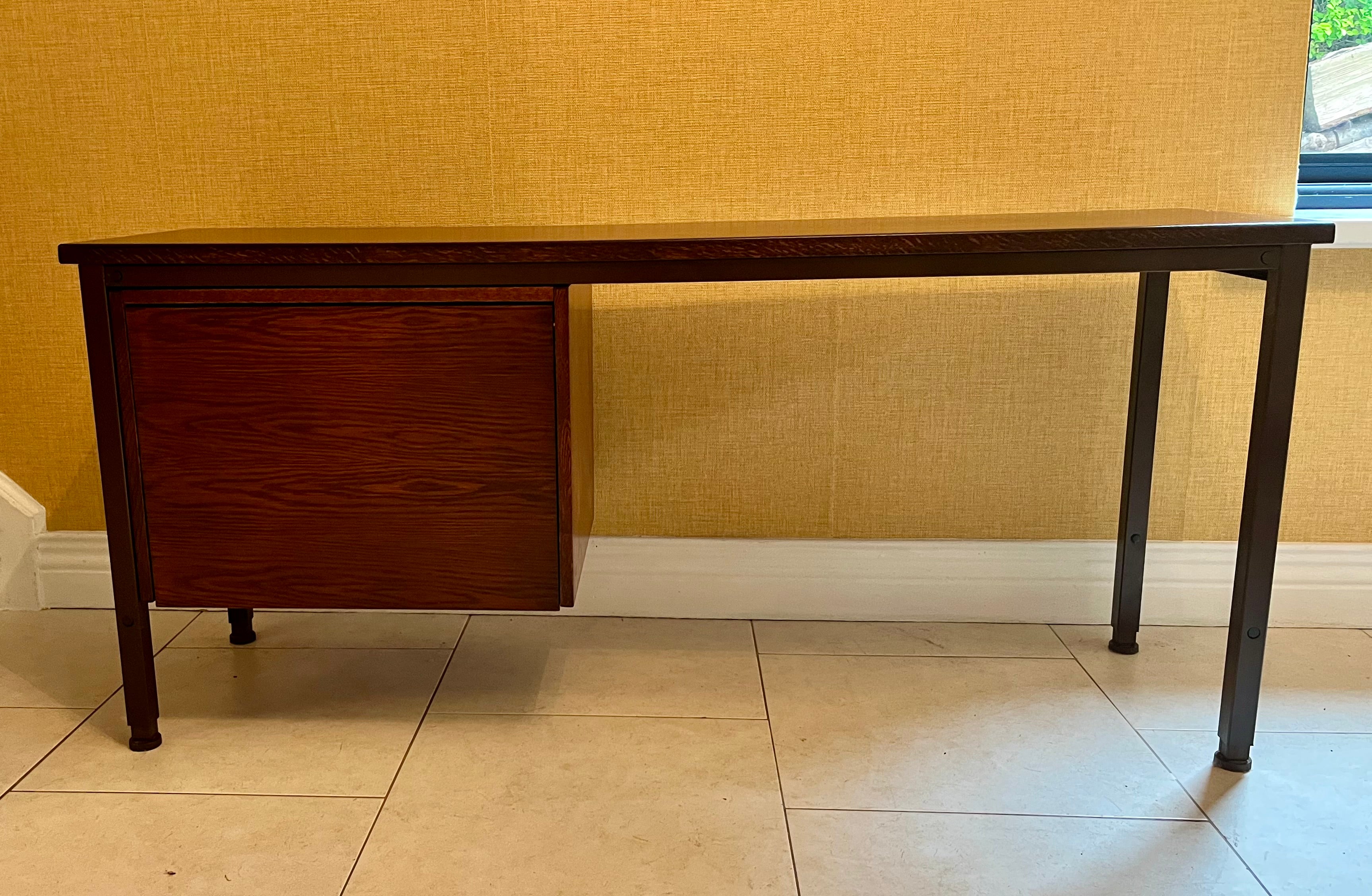 Rare rosewood grain bondo gravesen Vintage writing desk with adjustable height by Grace & Joy Furniture