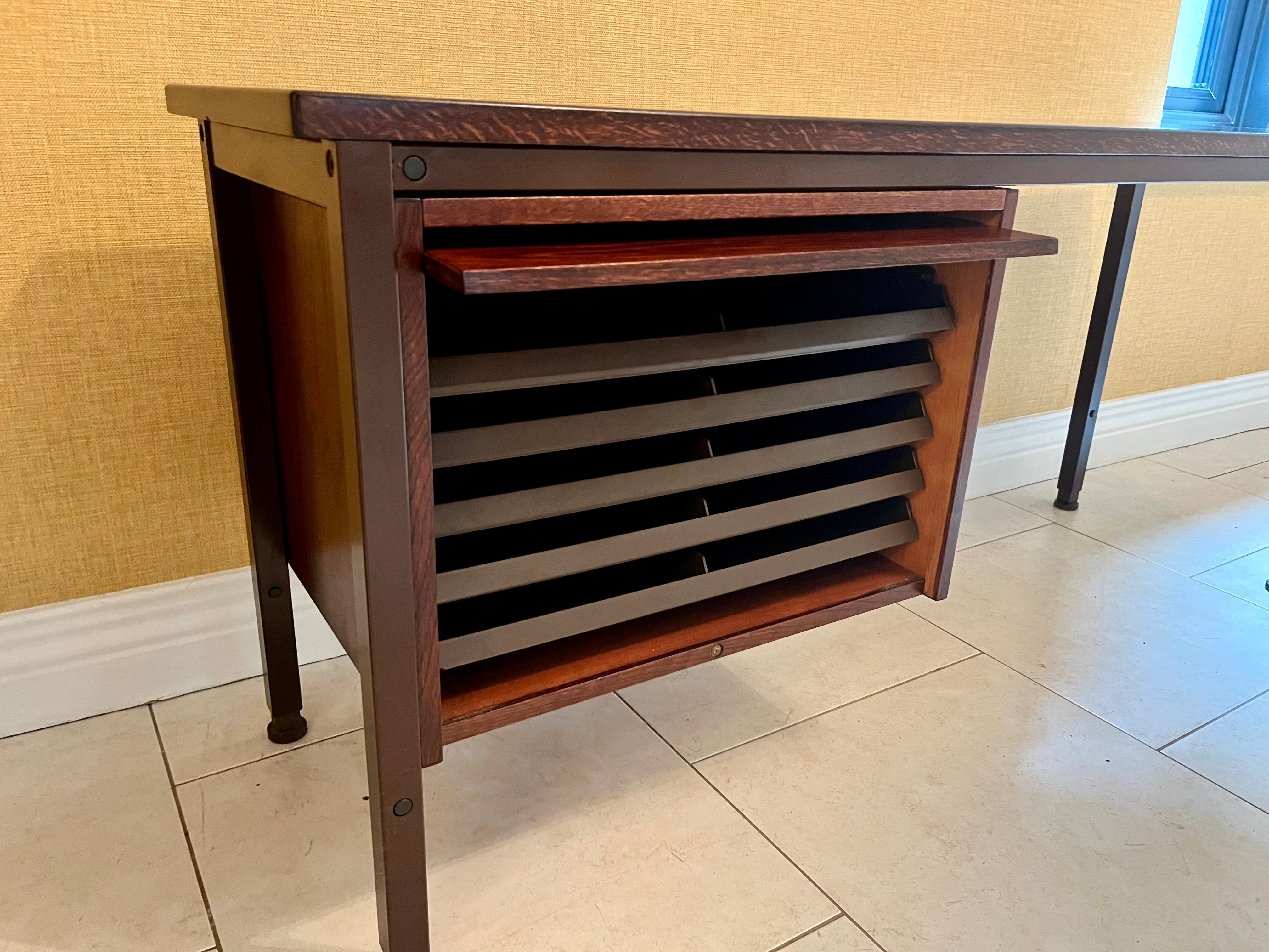 Rare rosewood grain bondo gravesen Vintage writing desk with adjustable height by Grace & Joy Furniture