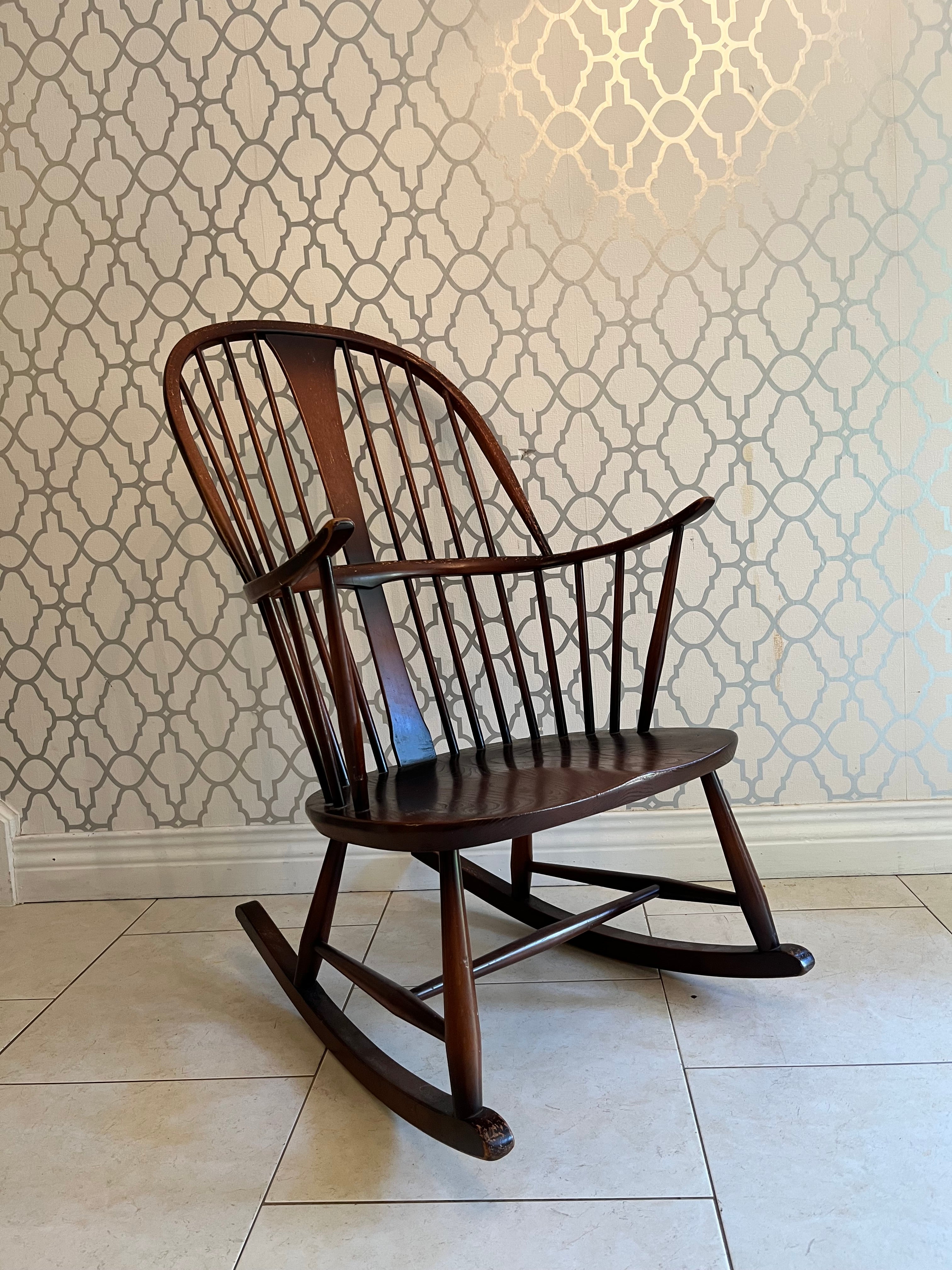 Ercol Windsor Chairmaker's Rocking Chair