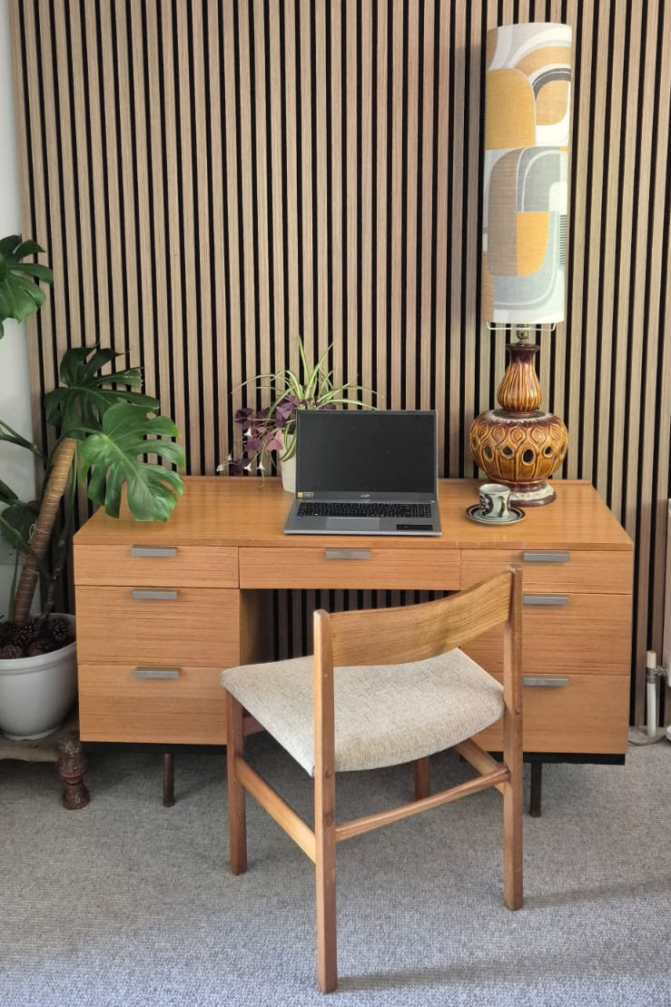 Mid Century desk by John & Sylvia Reid by Grace & Joy Furniture