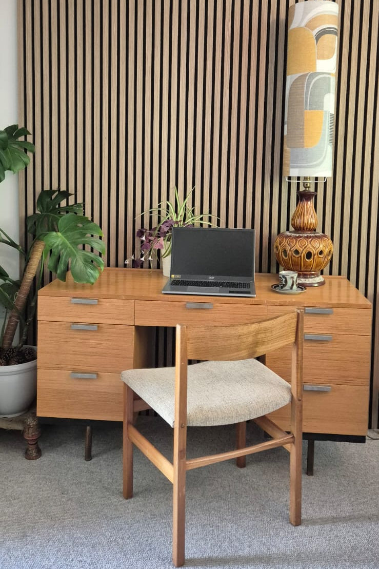 Mid Century desk by John & Sylvia Reid by Grace & Joy Furniture