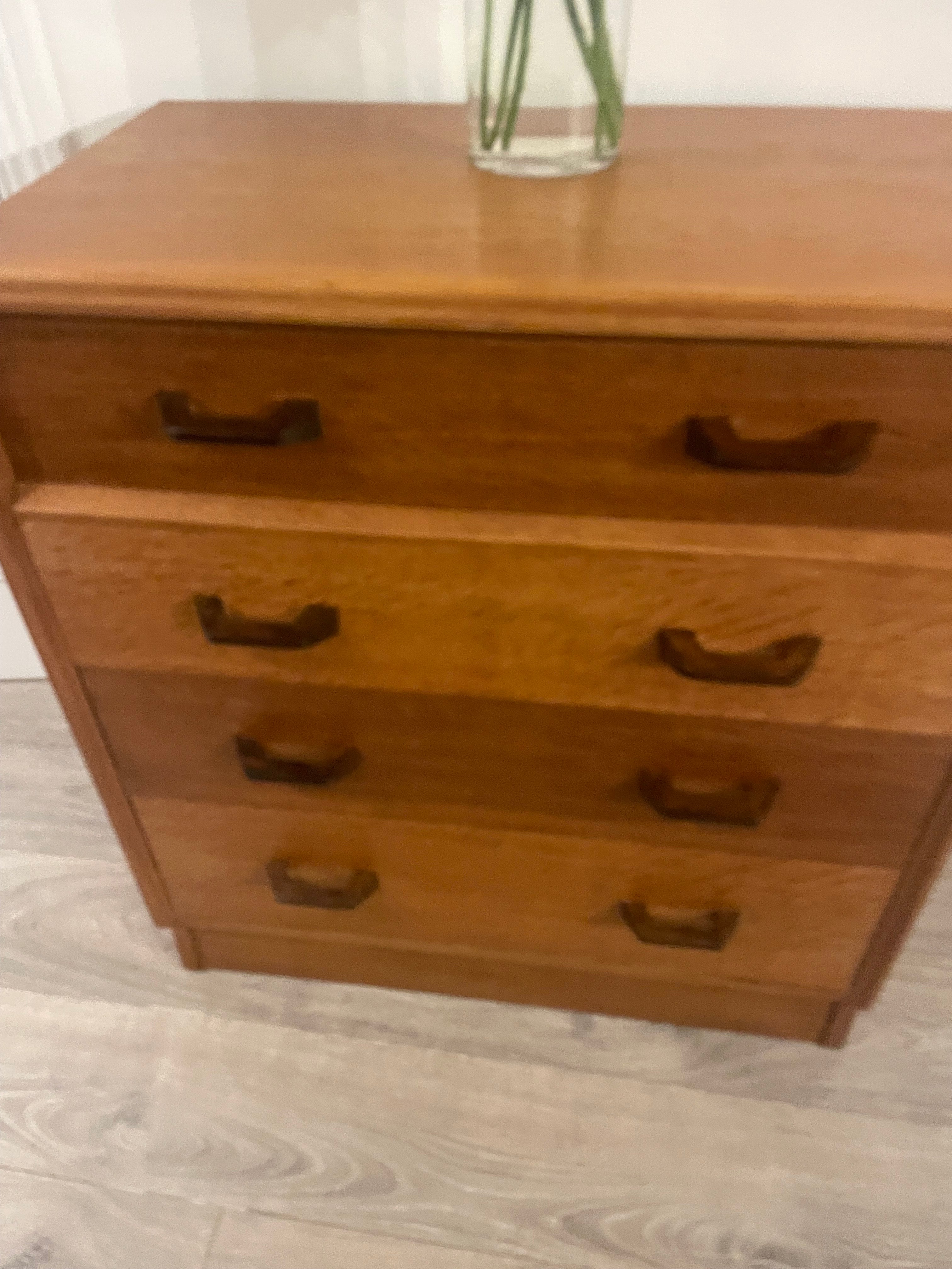 Set of 2 - G Plan chest of drawers