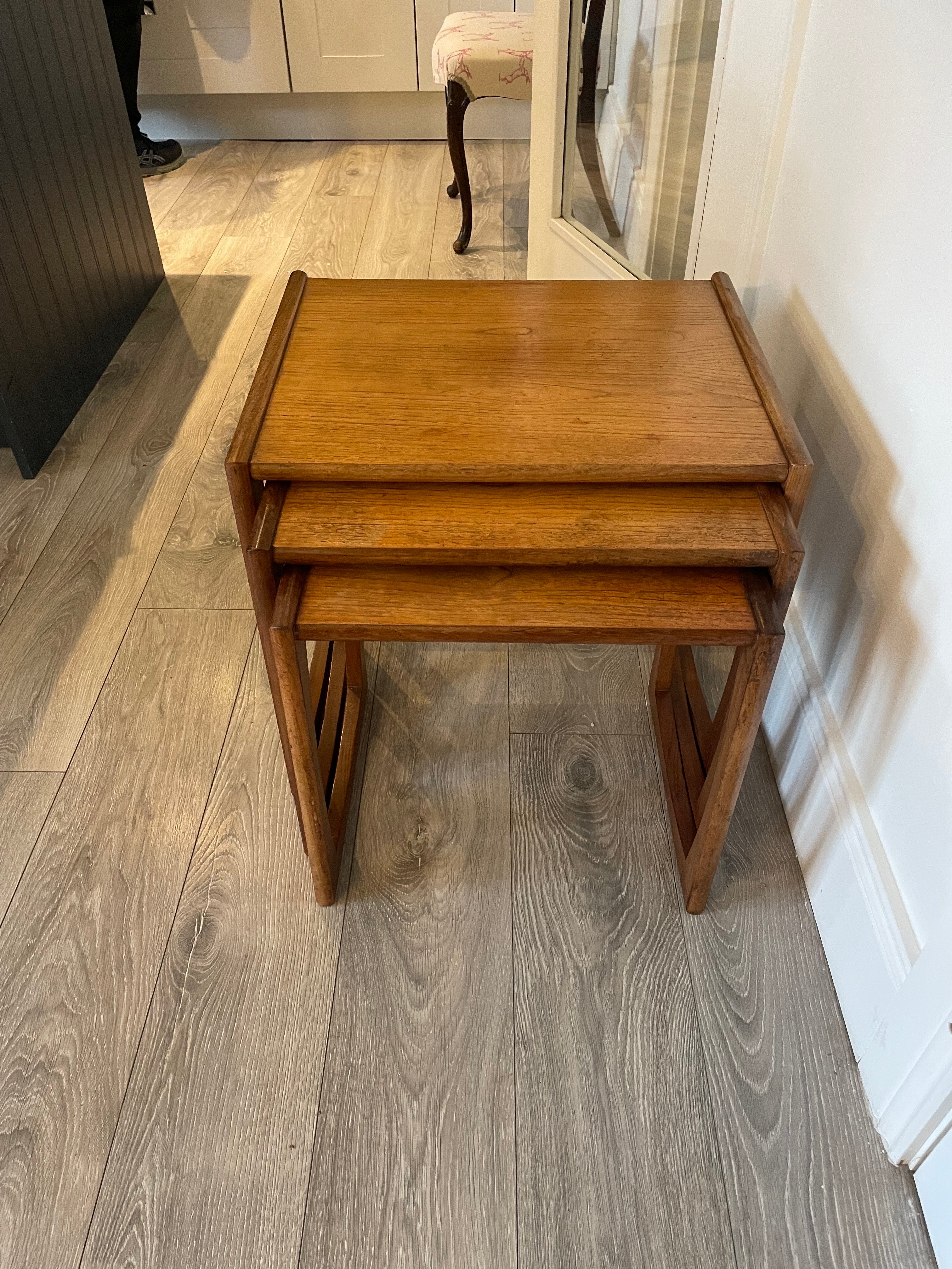 G Plan Quadrille nest of tables