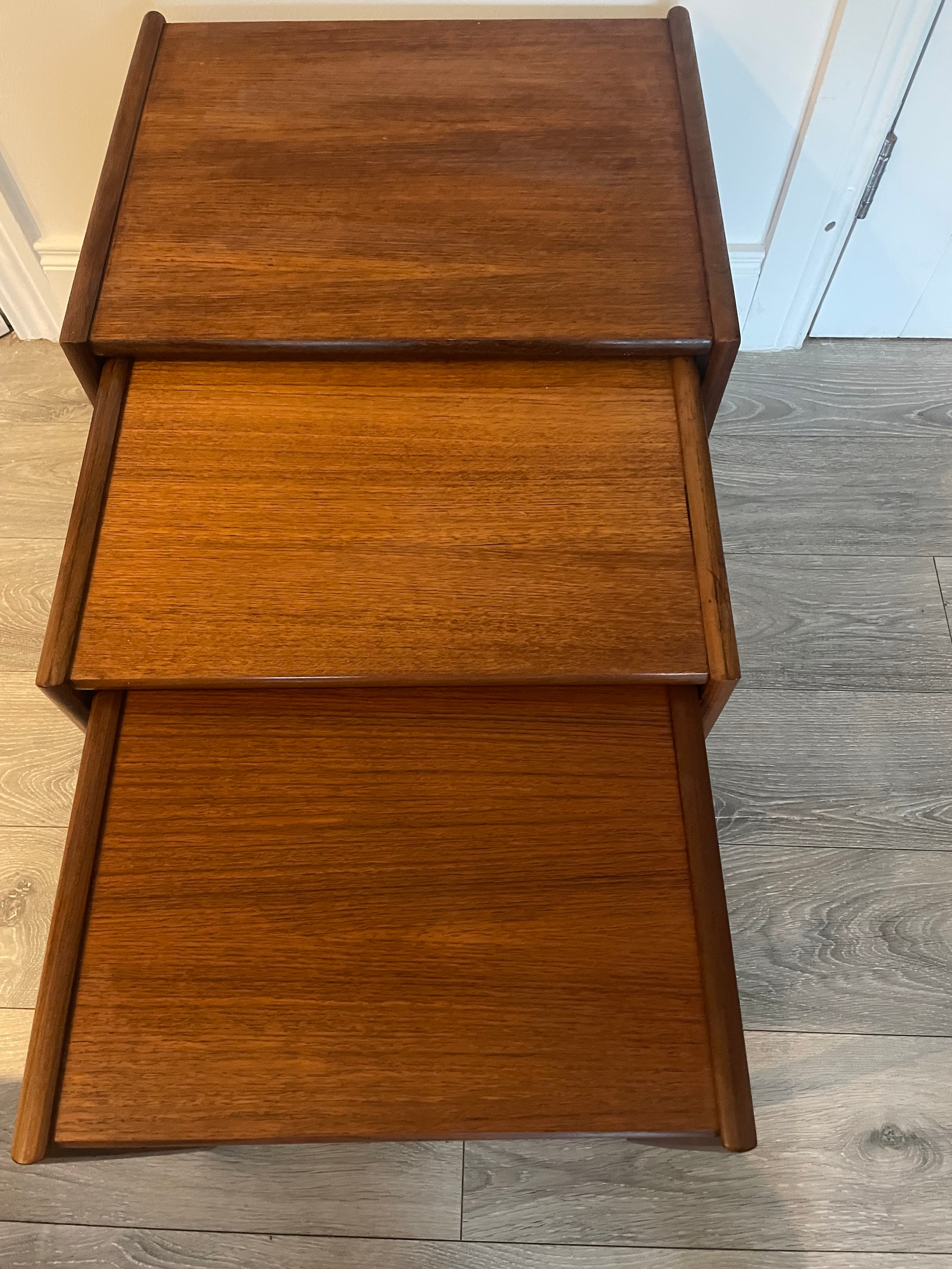 Mid-century G Plan Quadrille nest of tables