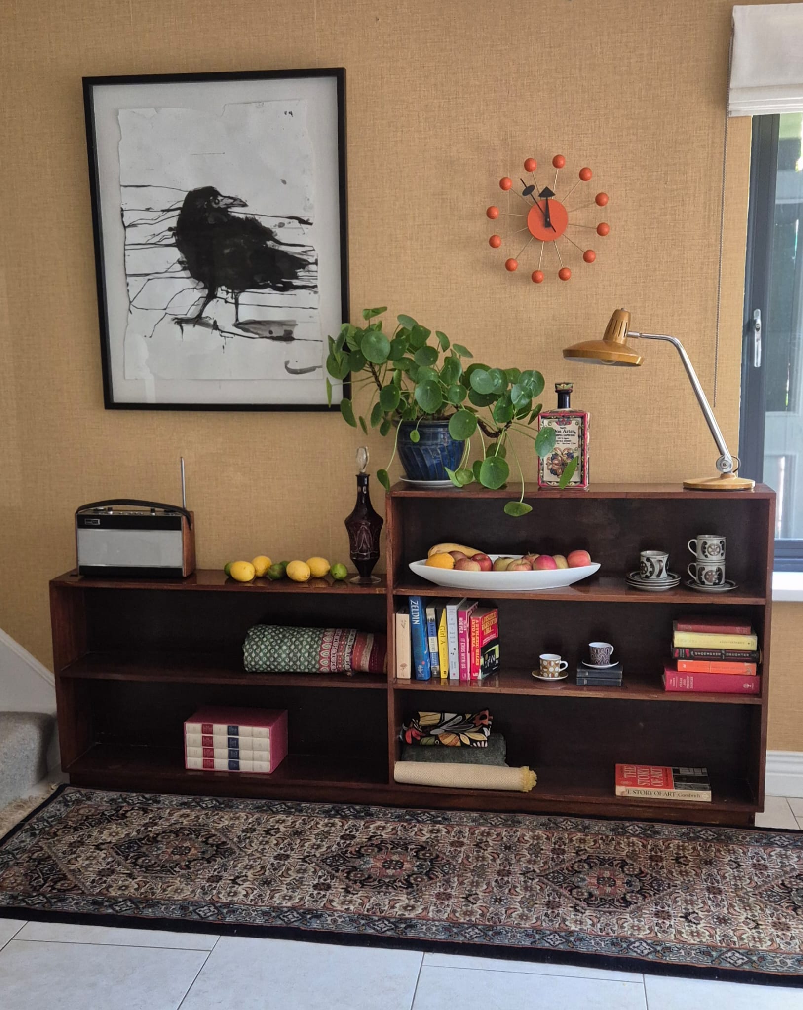 Large mahogany bookcase by Grace & Joy Furniture
