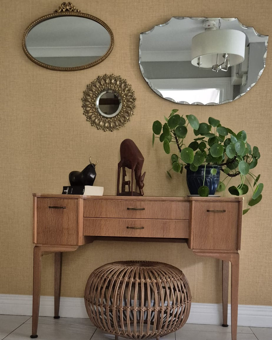 Lebus Oak 1960's desk by Grace & Joy Furniture