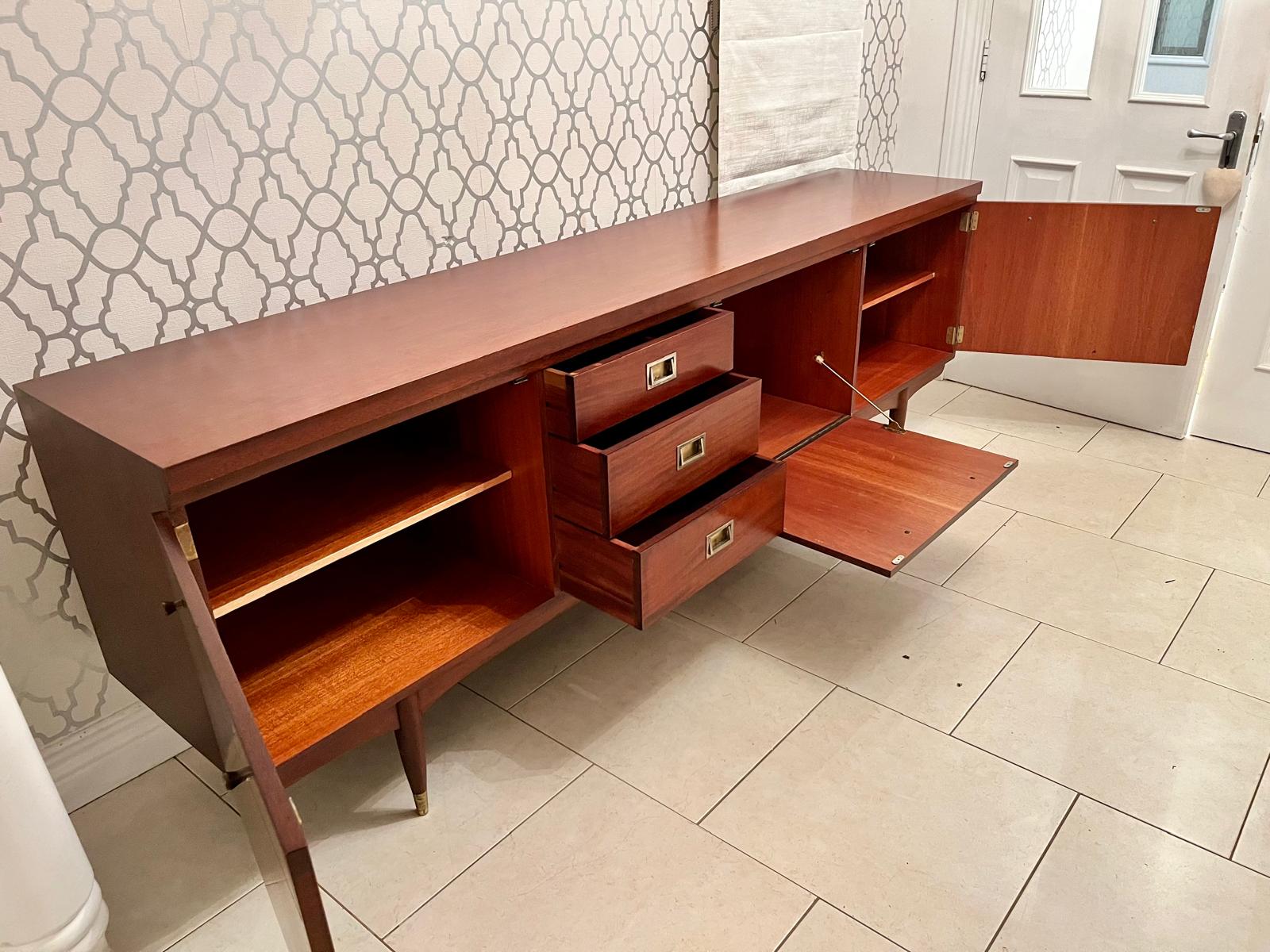 Greaves & Thomas mahogany sideboard