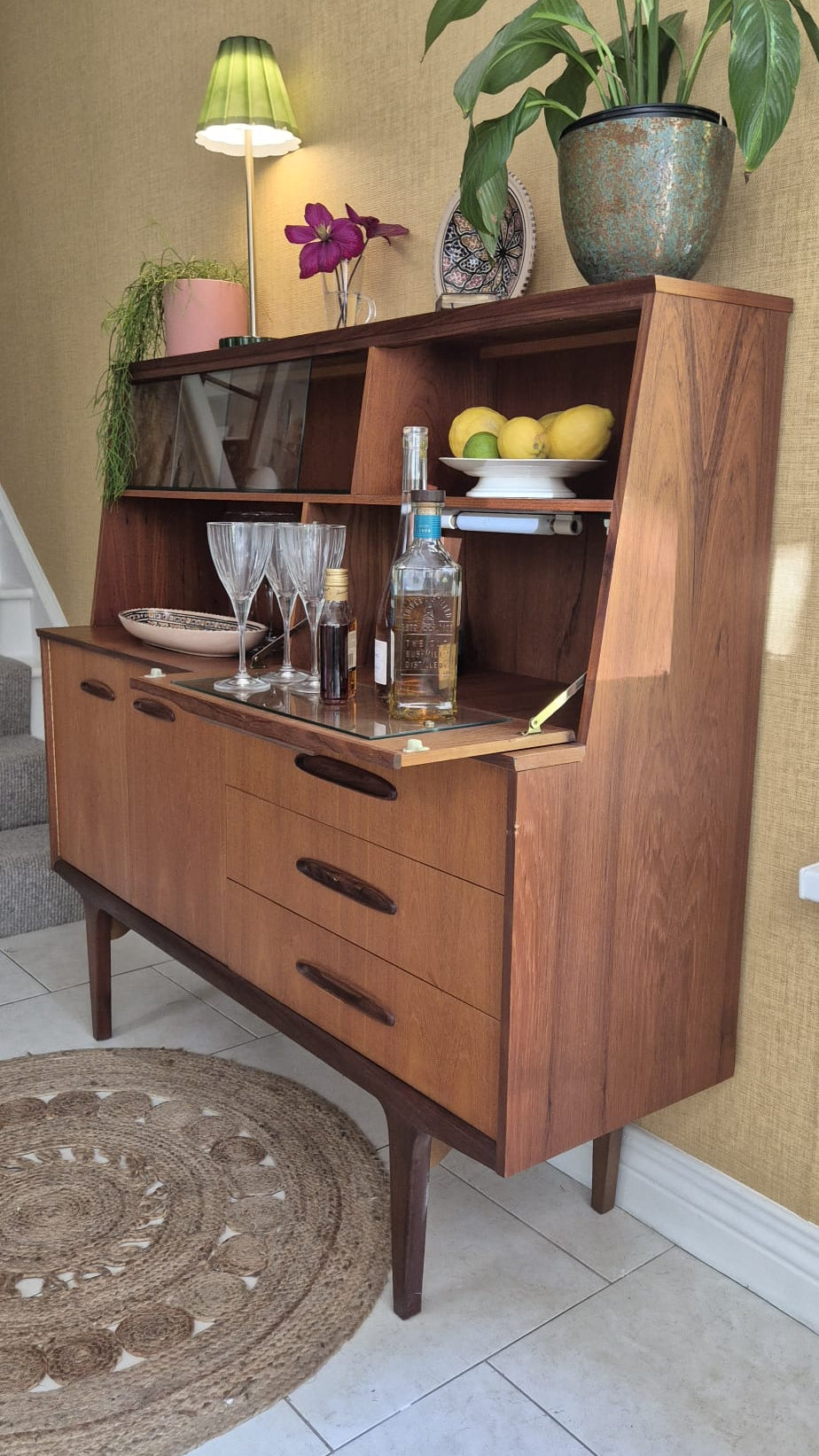 Restored 1960's Jentique Cocktail cabinet - Grace and Joy Furniture
