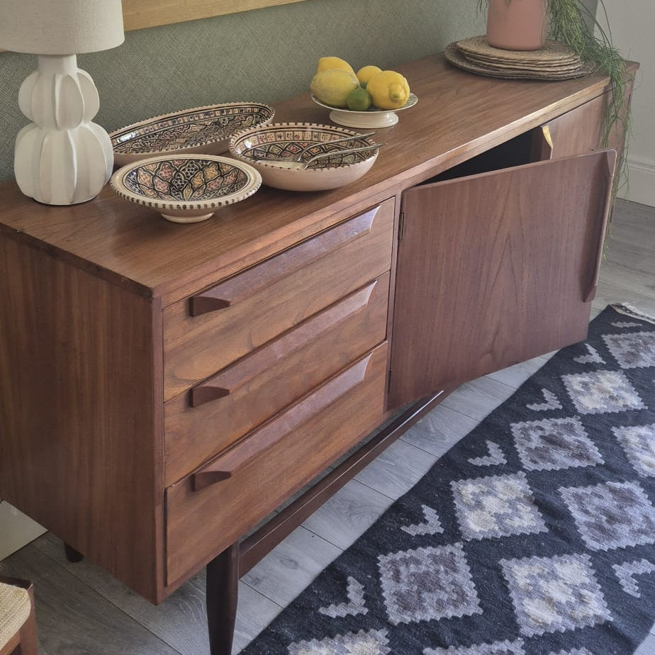 Rare Mid 1960’s McIntosh teak Eden sideboard