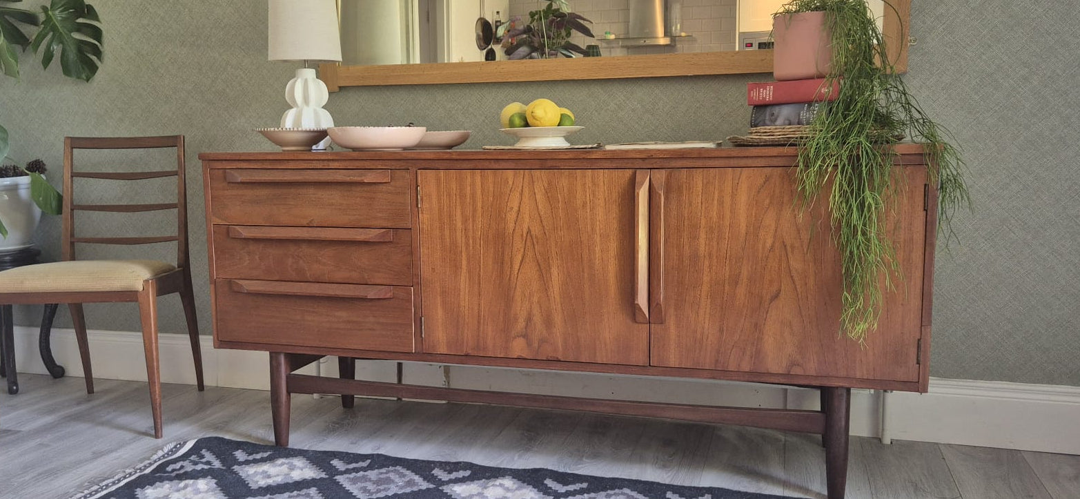 Rare Mid 1960’s McIntosh teak Eden sideboard