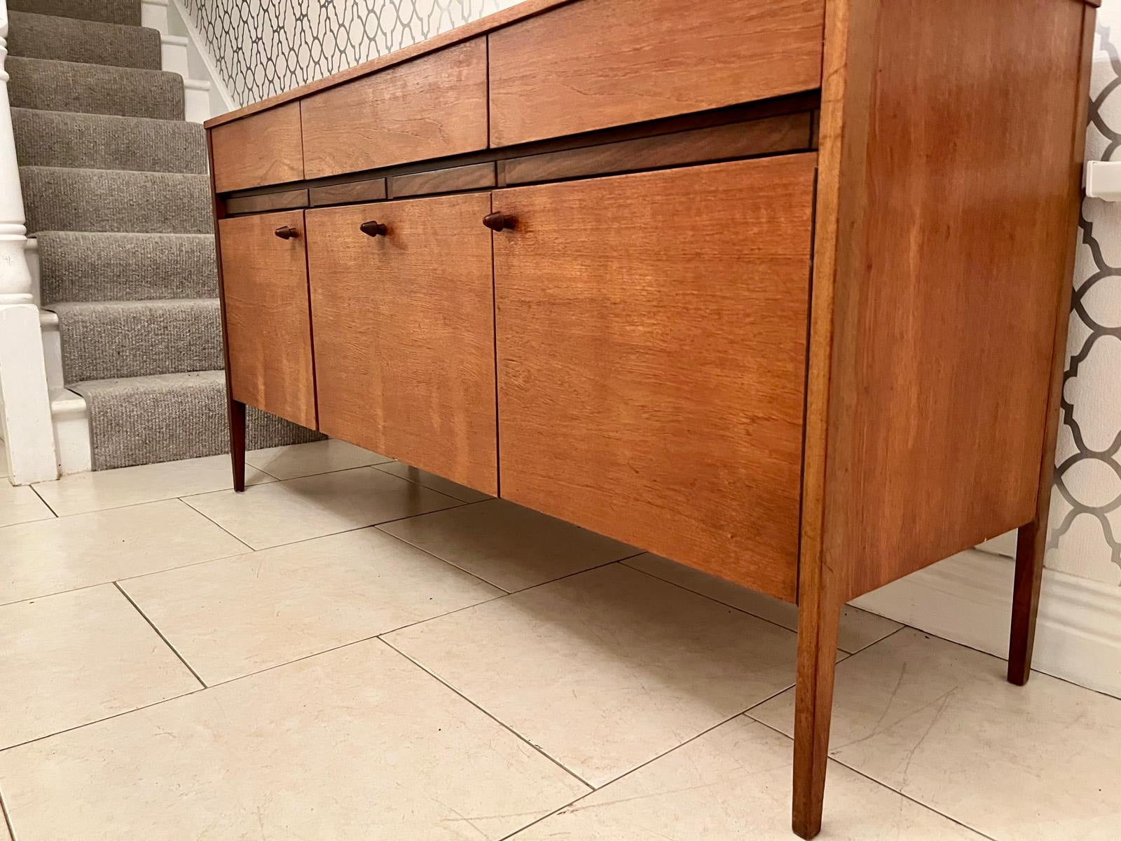 Restored mid century teak sideboard
