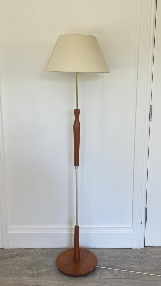 Mid century teak floorlamp by Grace and Joy Furniture