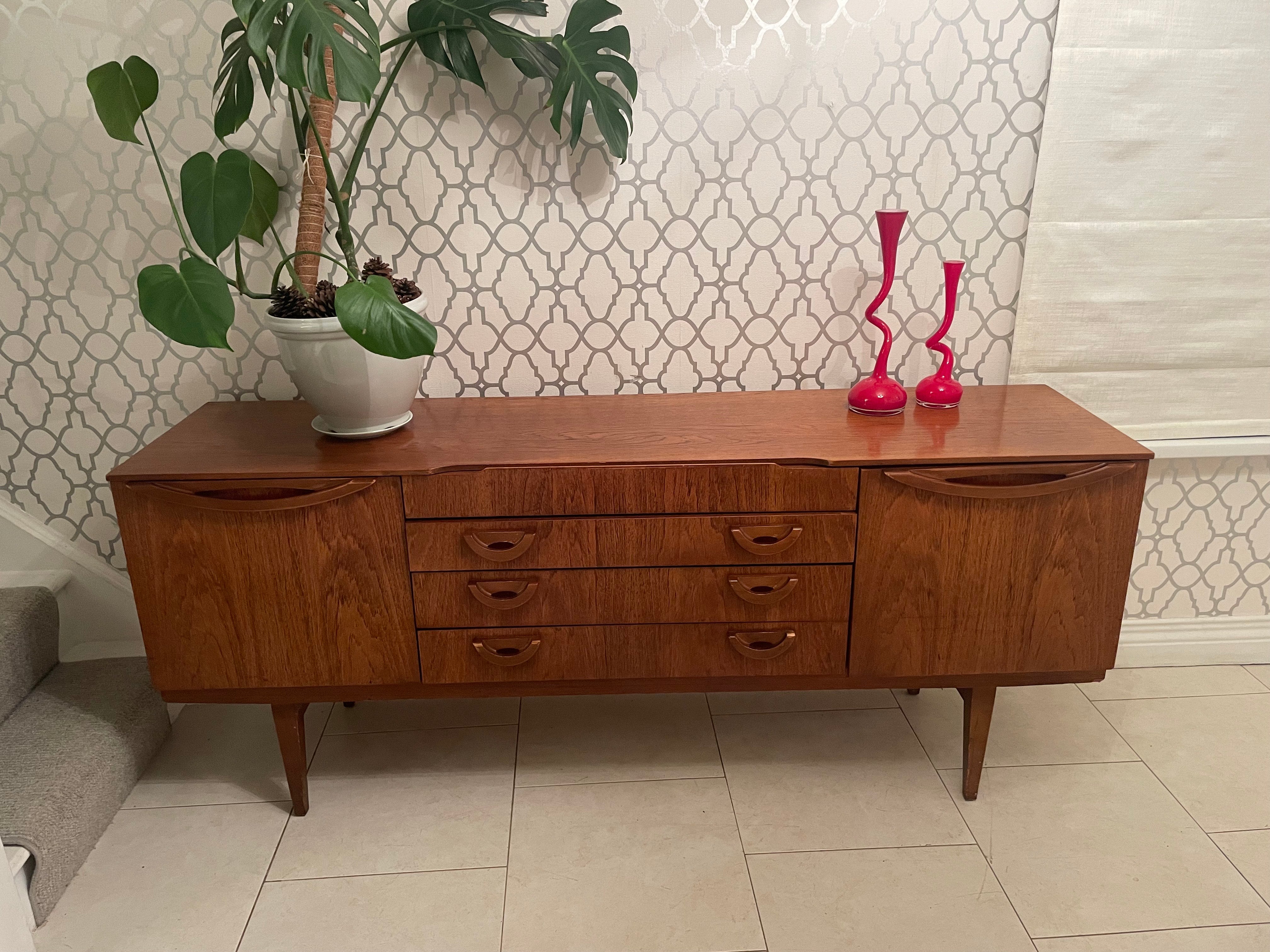 Mid Century teak sideboard by Beautility.
