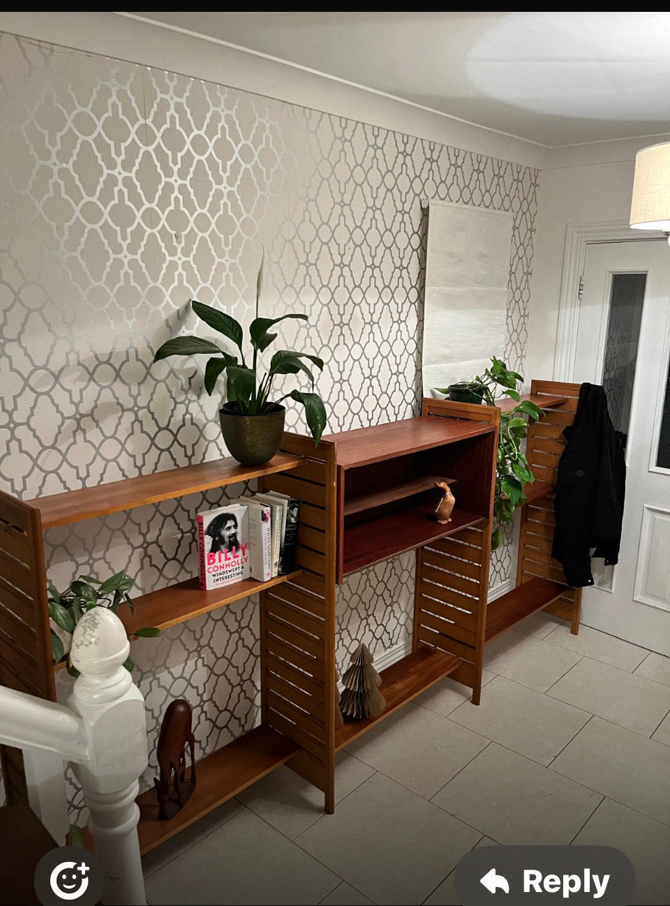 Three Bay Mid century Staples Ladderax shelving system