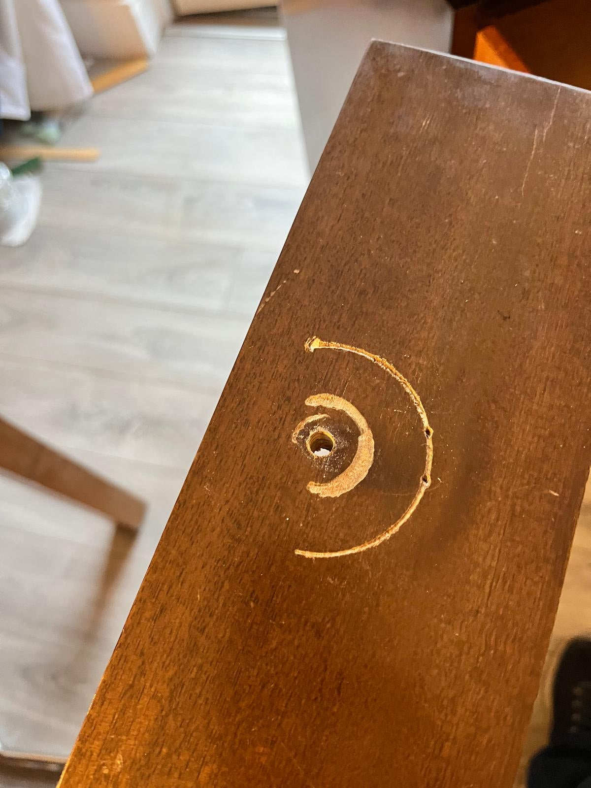 Restored Mid-century tru-style tallboy chest