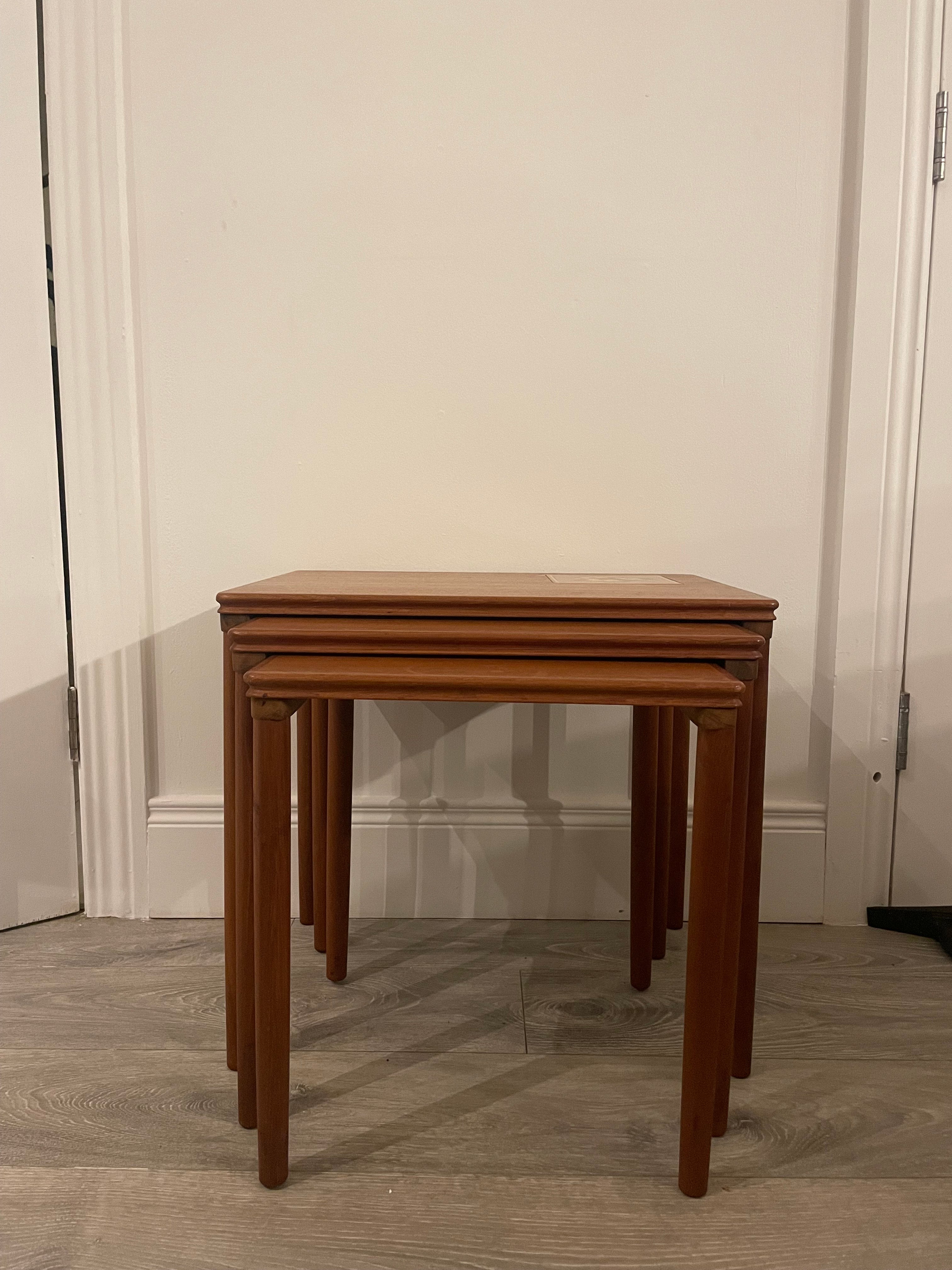 Nest of Danish tables