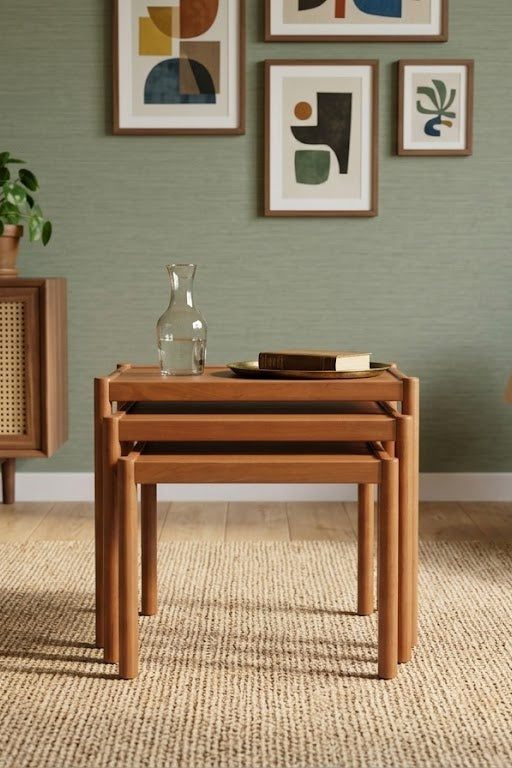 Teak Nest of Tables