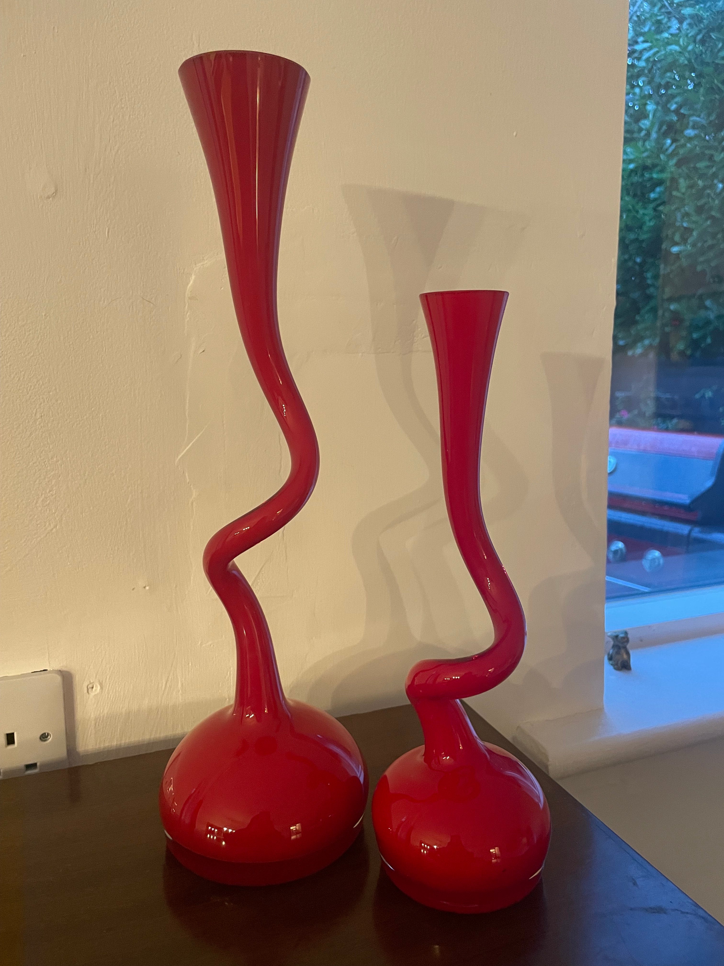 Pair of swing vases by Britt Bonnesen for Normann Copenhagen