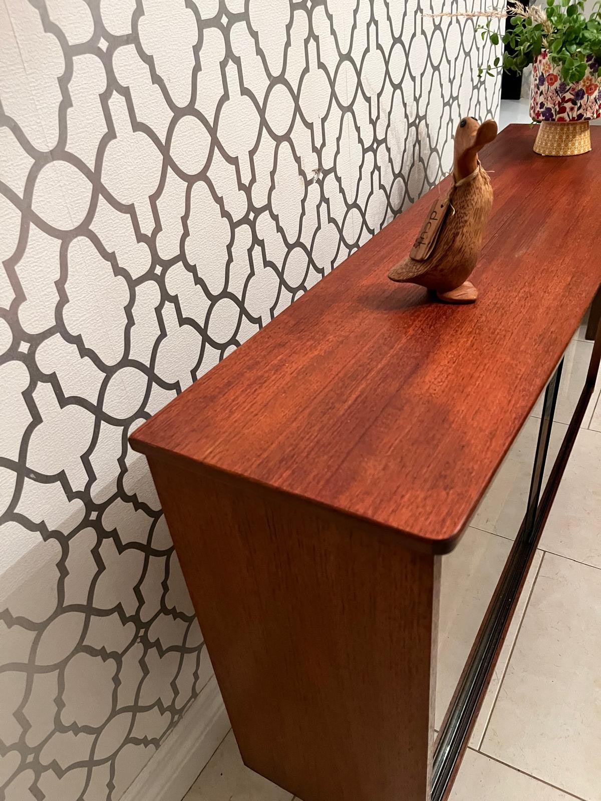 Petite mid century bookcase