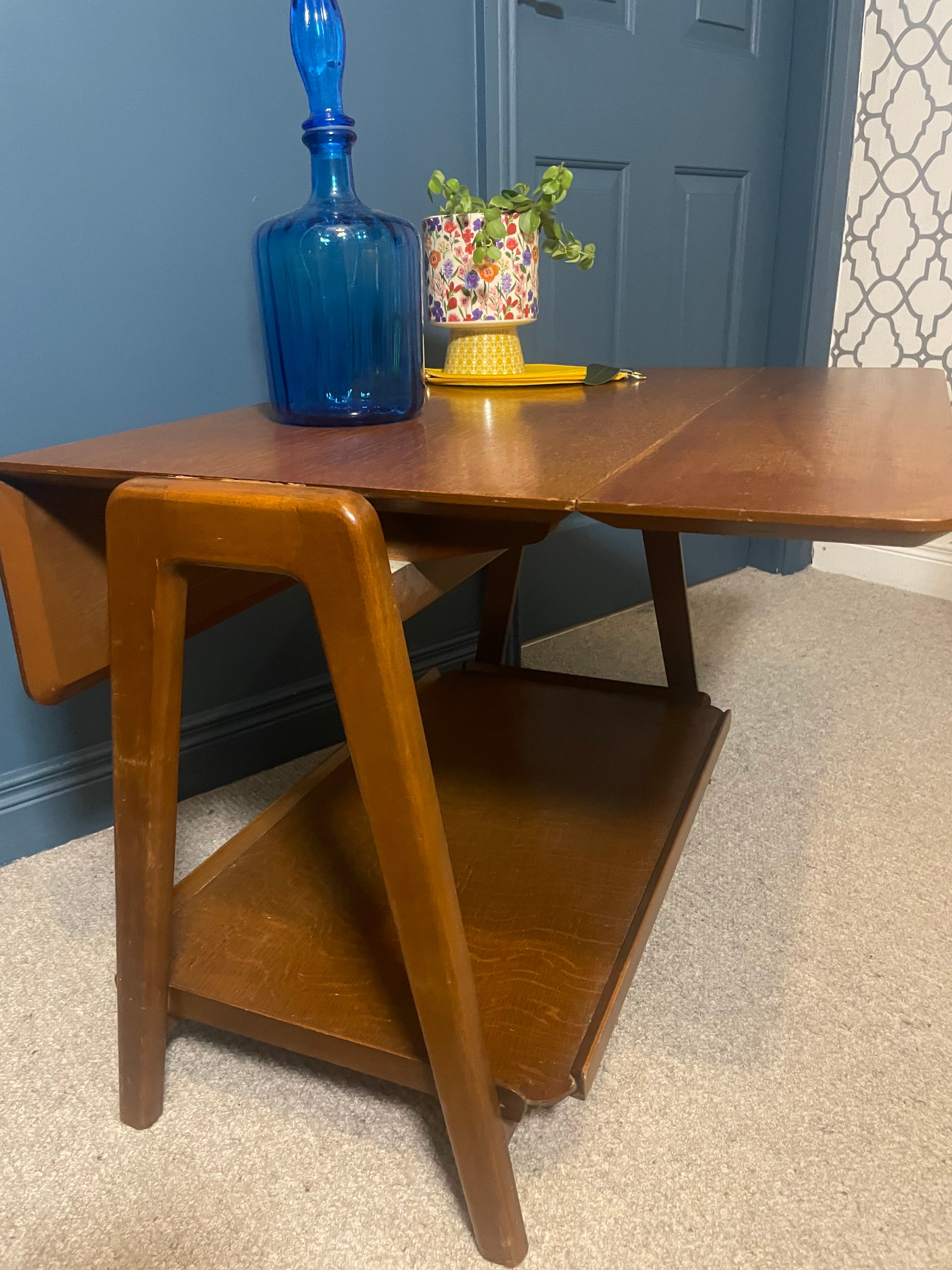 1960's Remploy Drop Leaf Coffee Table