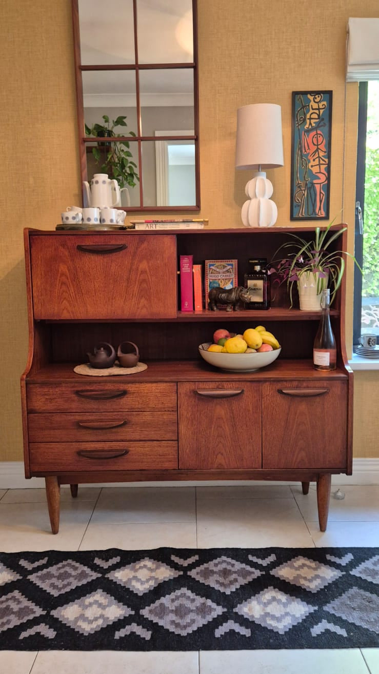 Teak cocktail sideboard - Grace and Joy