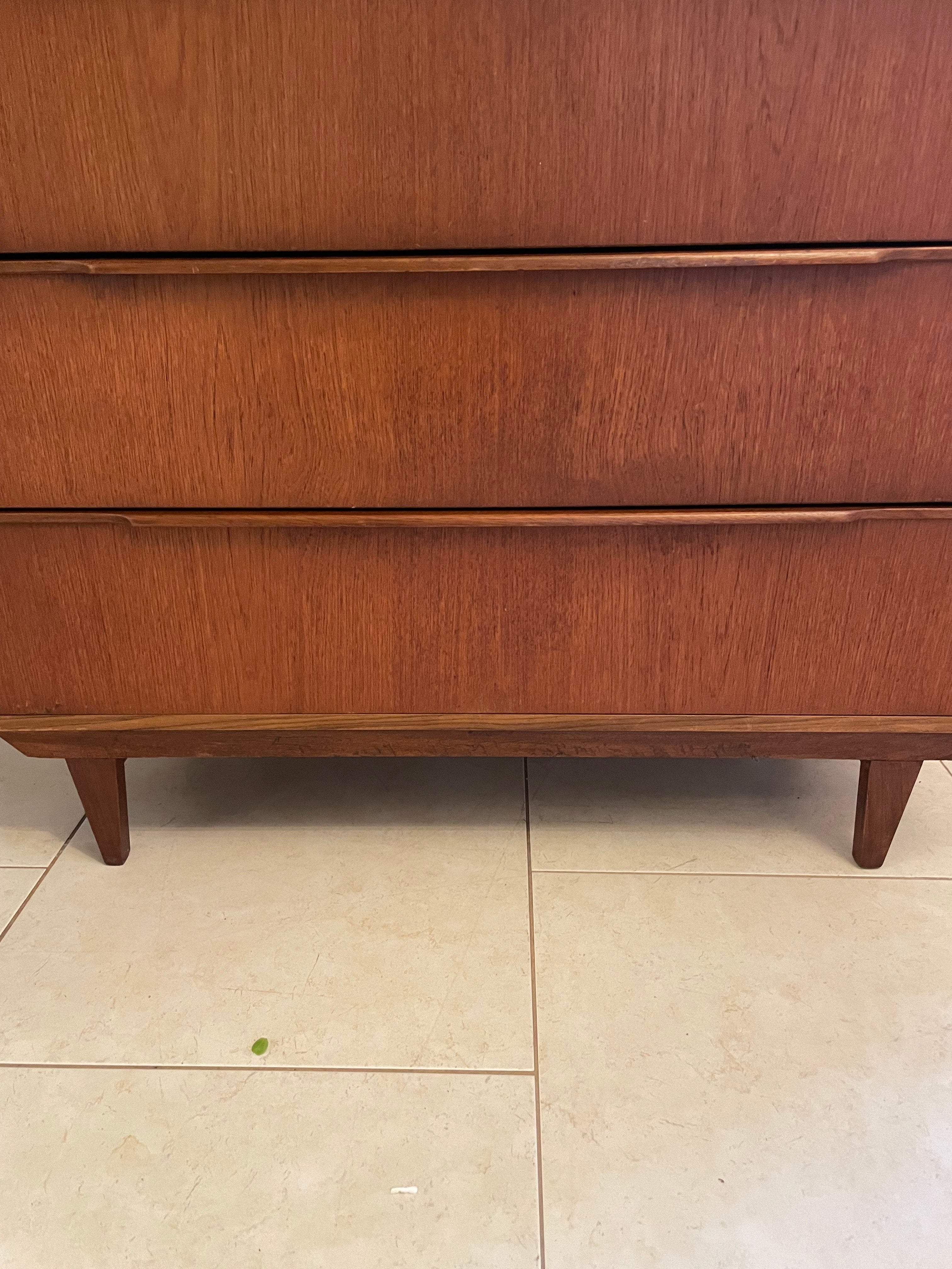 1960's Teak Bureau by SF Quinn
