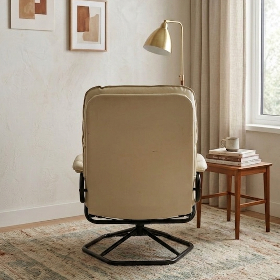 Mid-Century Swivel Armchair