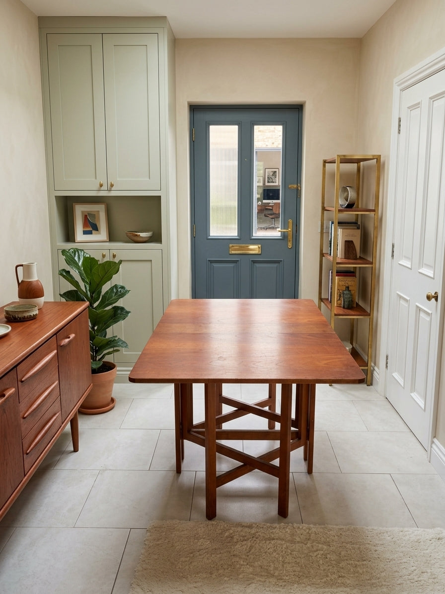 Teak Drop Leaf Dining Table by Jentique