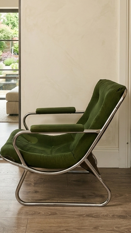 Framed Sling Lounge chair