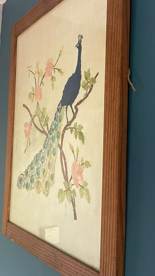 Vintage Peacock Tapestry picture