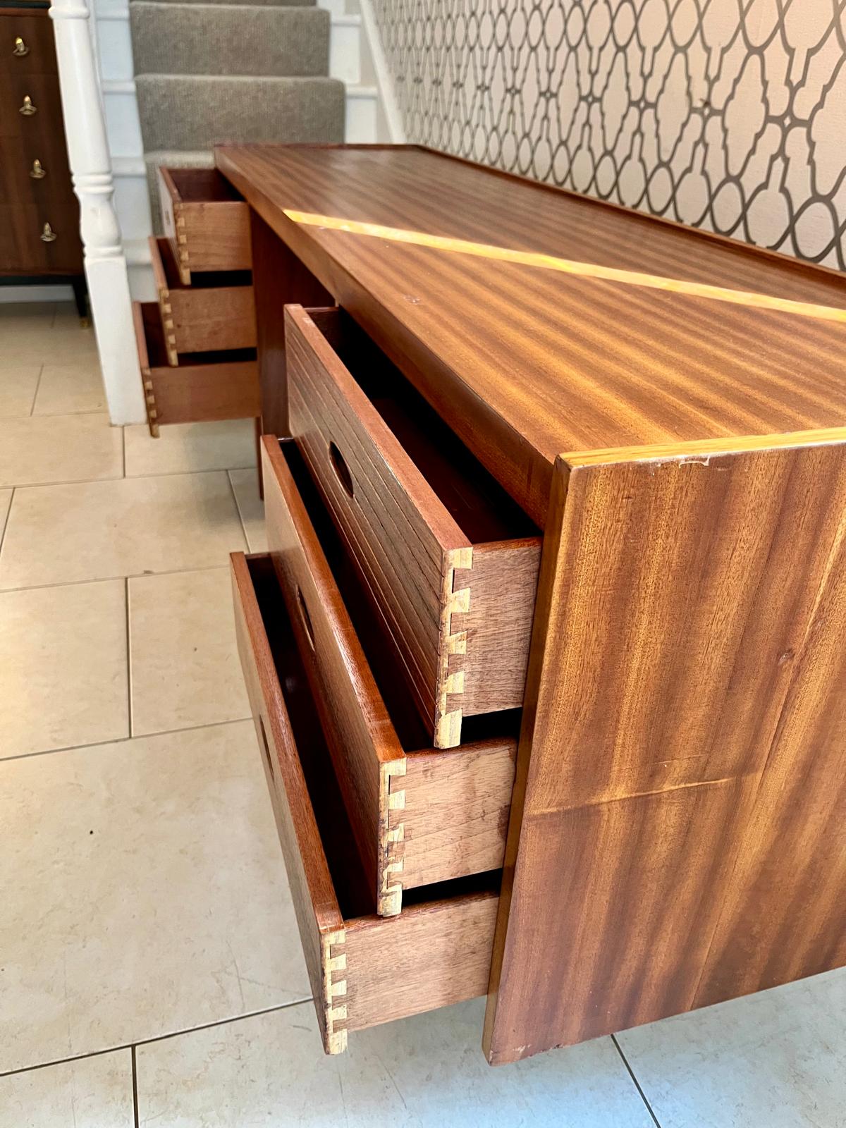 Mid Century Austinsuite Teak Desk/Dressing Table