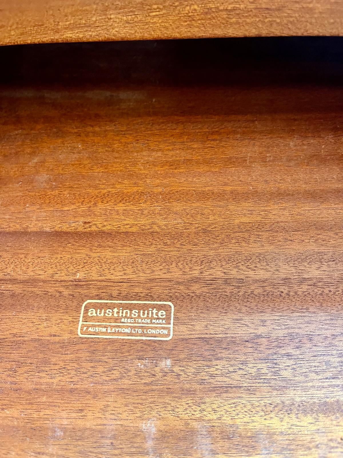Mid Century Austinsuite Teak Desk/Dressing Table