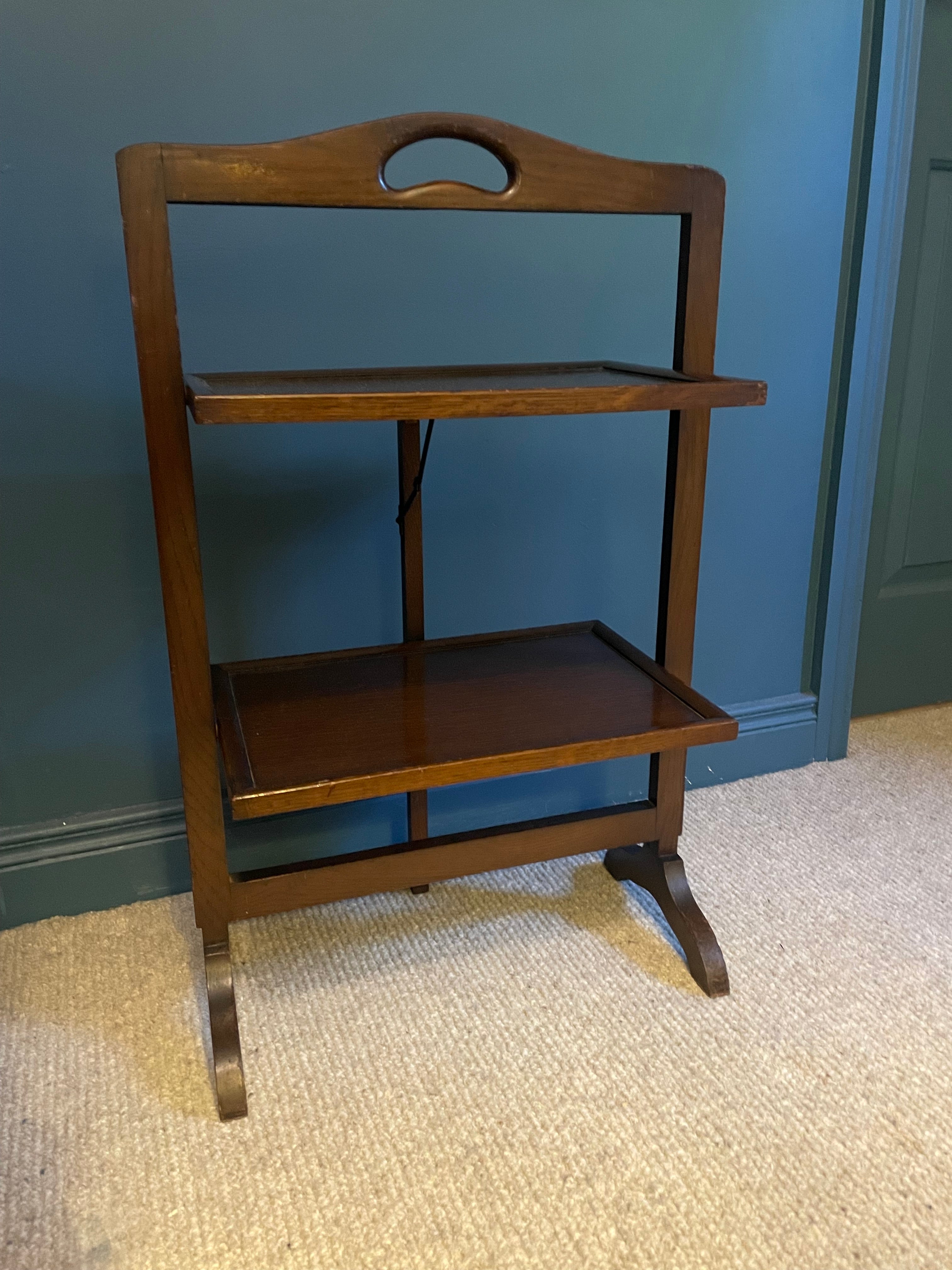 Vintage folding tray table