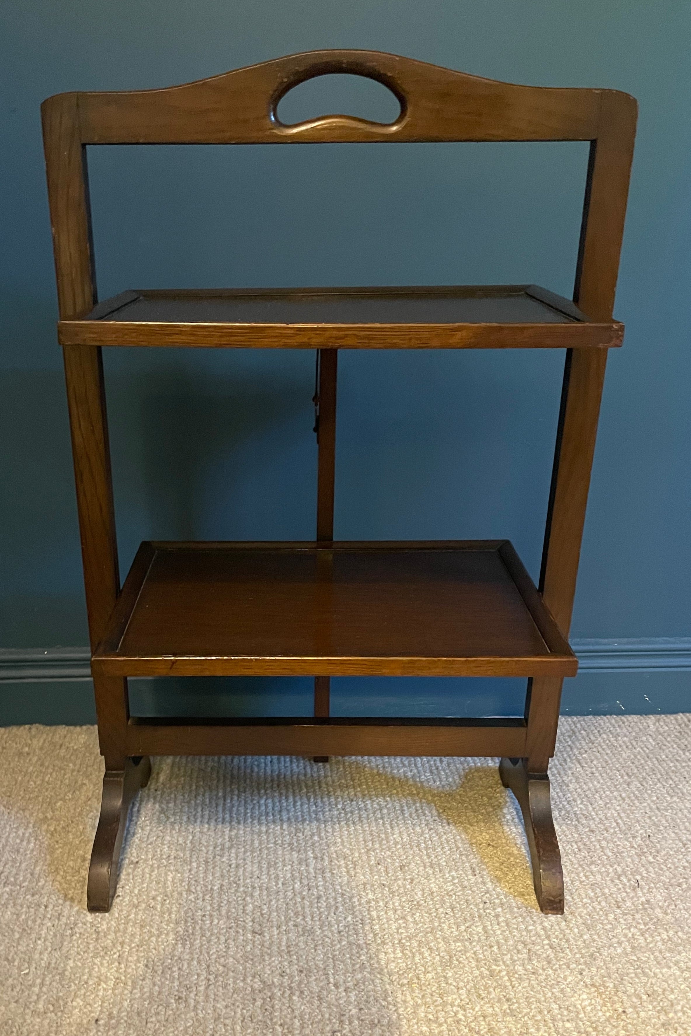 Vintage folding tray table