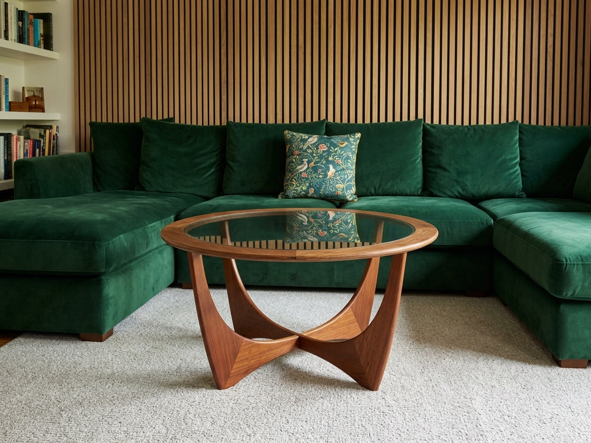 GPlan Fresco Teak Astro Coffee Table by Victor Wilkins