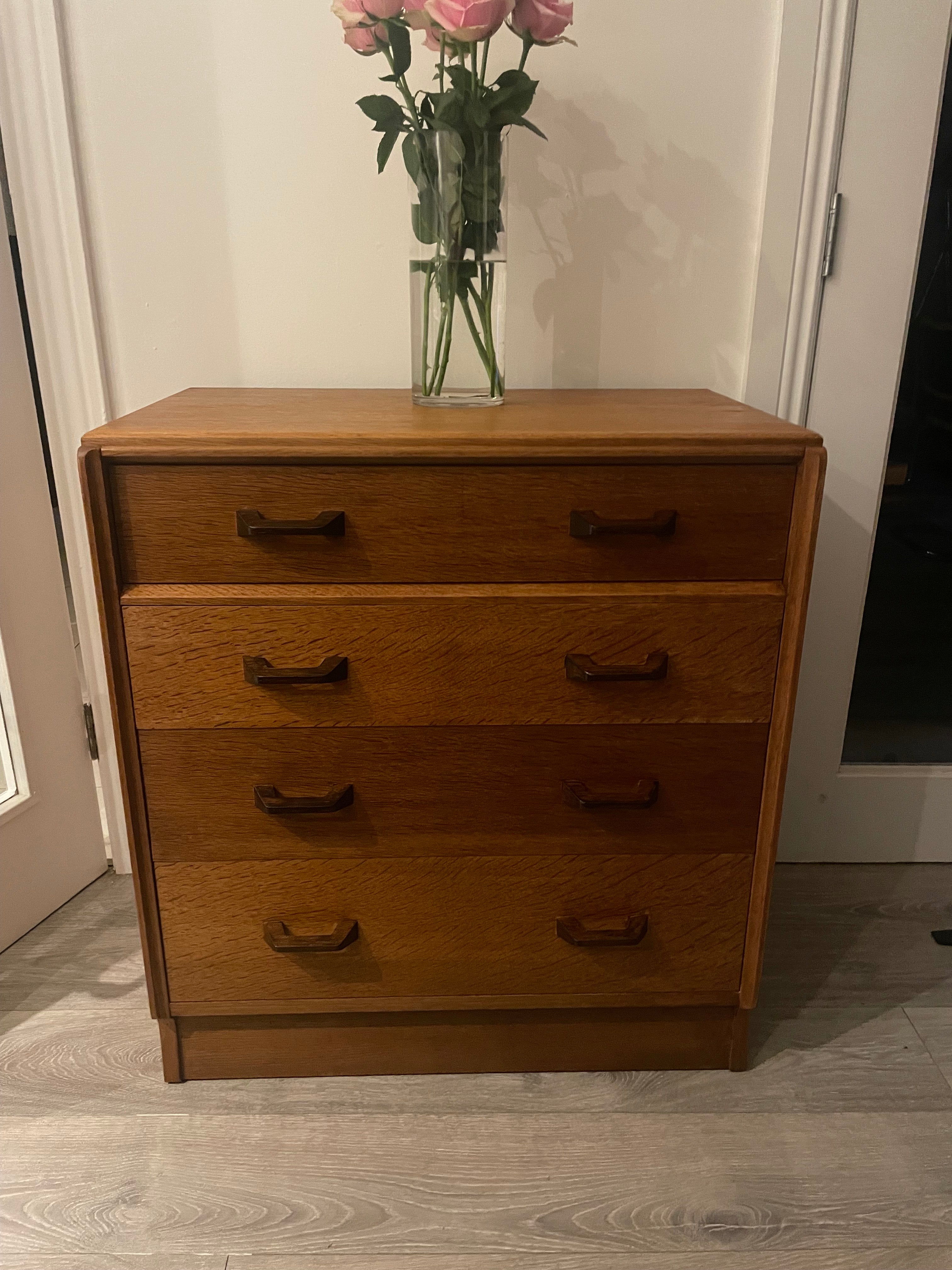 Set of 2 - G Plan chest of drawers